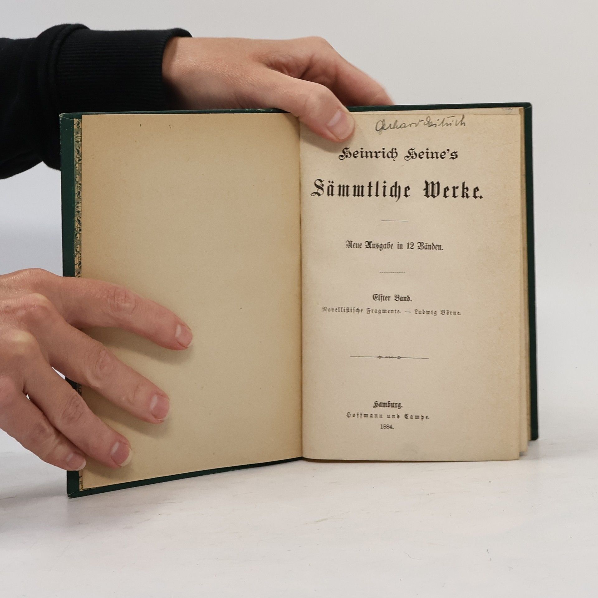 Heinrich Heine Heinrich Heine's Sämmtliche Werke 1.