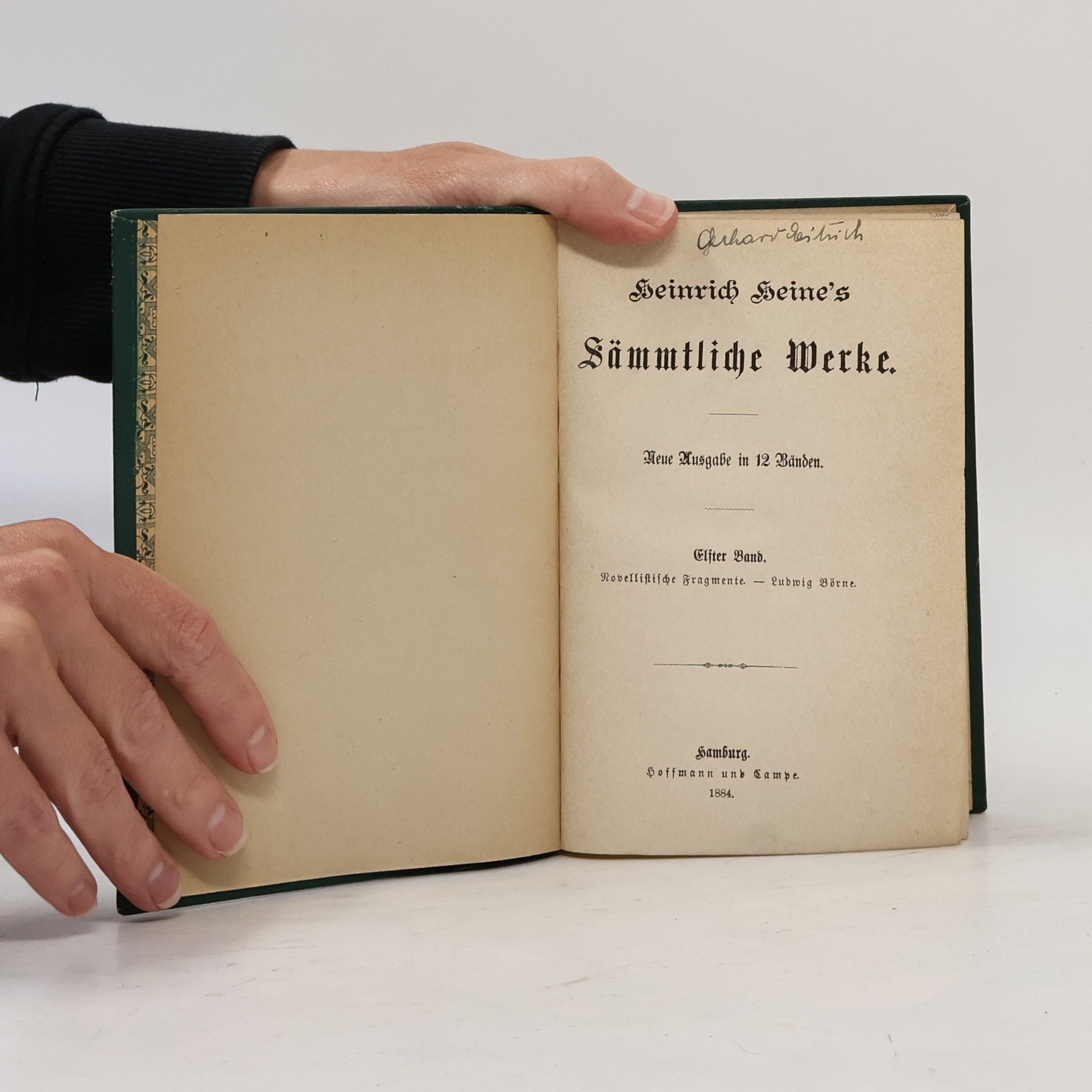 Heinrich Heine Heinrich Heine's Sämmtliche Werke 1.