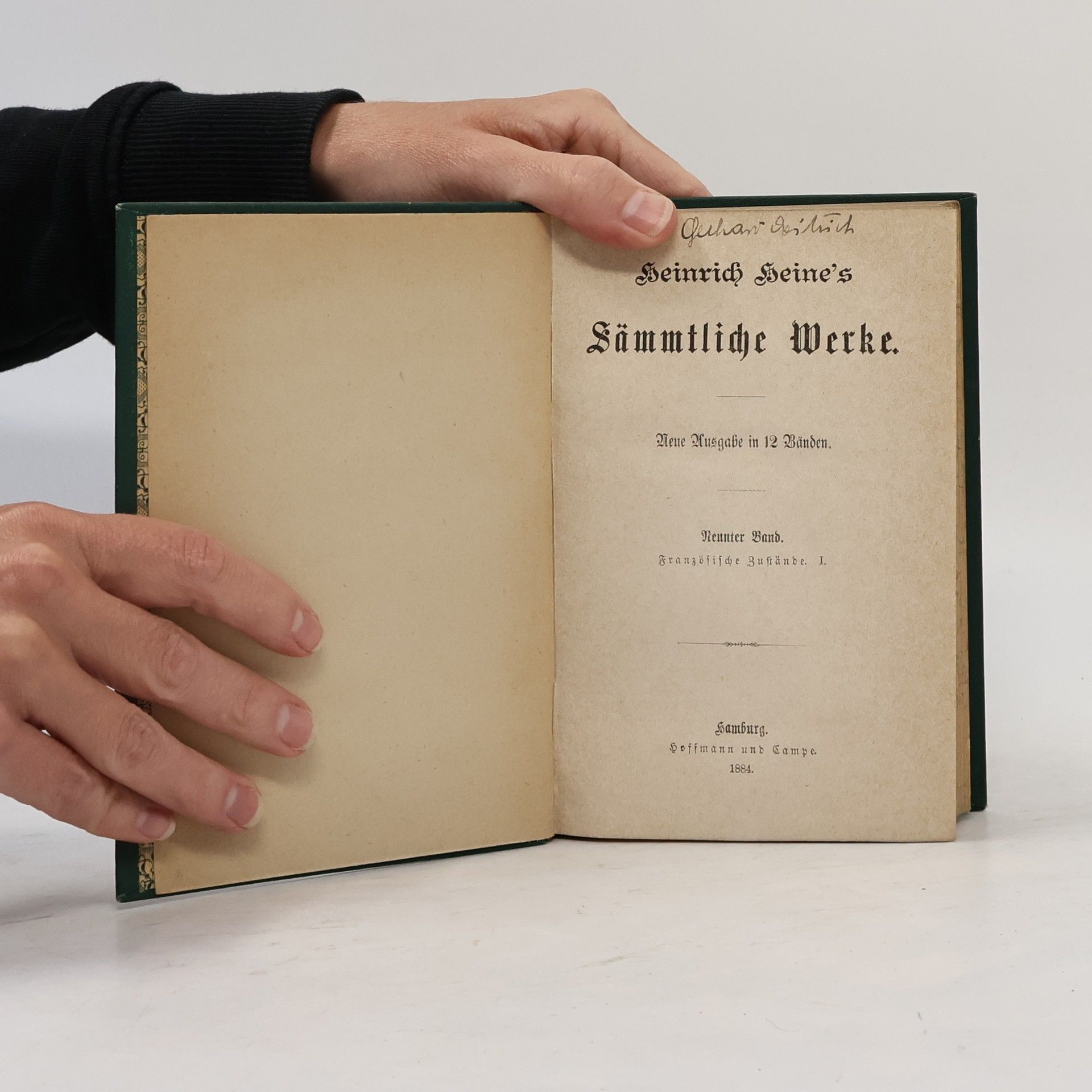 Heinrich Heine Sämmtliche Werke 9