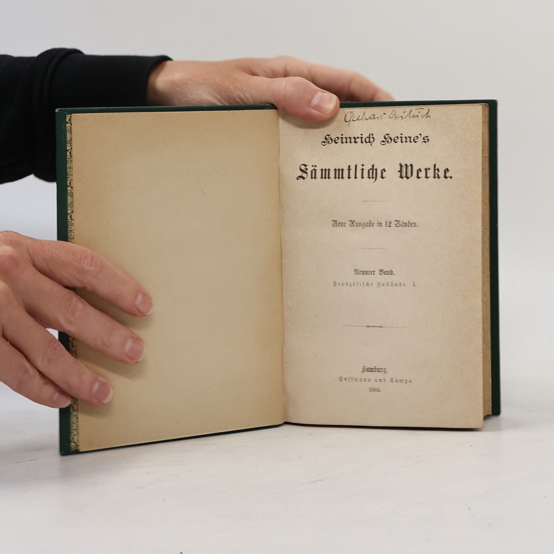 Heinrich Heine Sämmtliche Werke 9