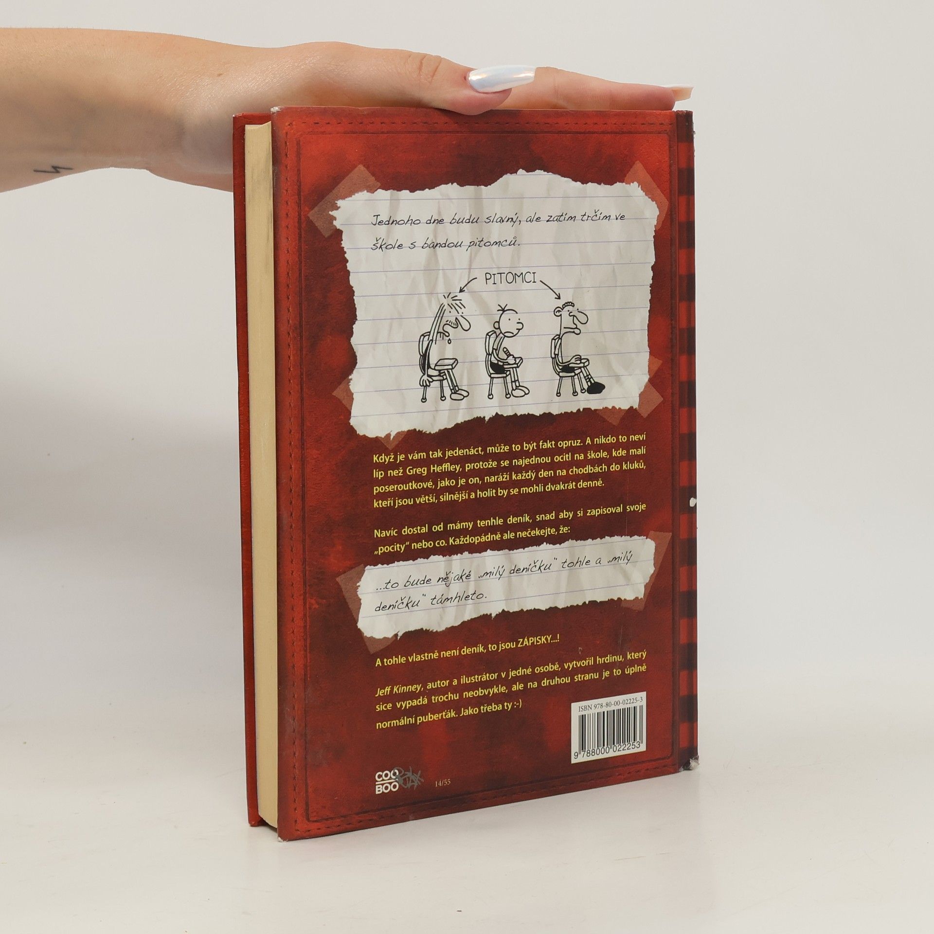 Jeff Kinney Deník malého poseroutky 1
