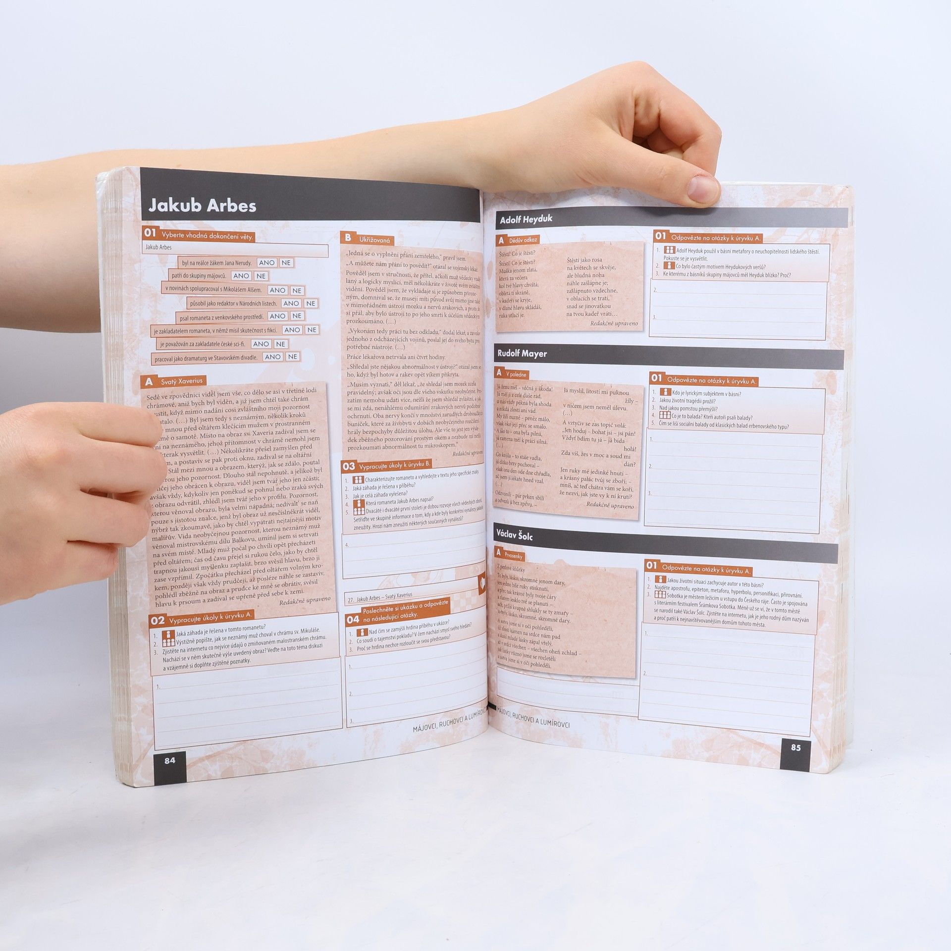 Kolektiv autorů Literatura pro 2. ročník středních škol. Pracovní sešit