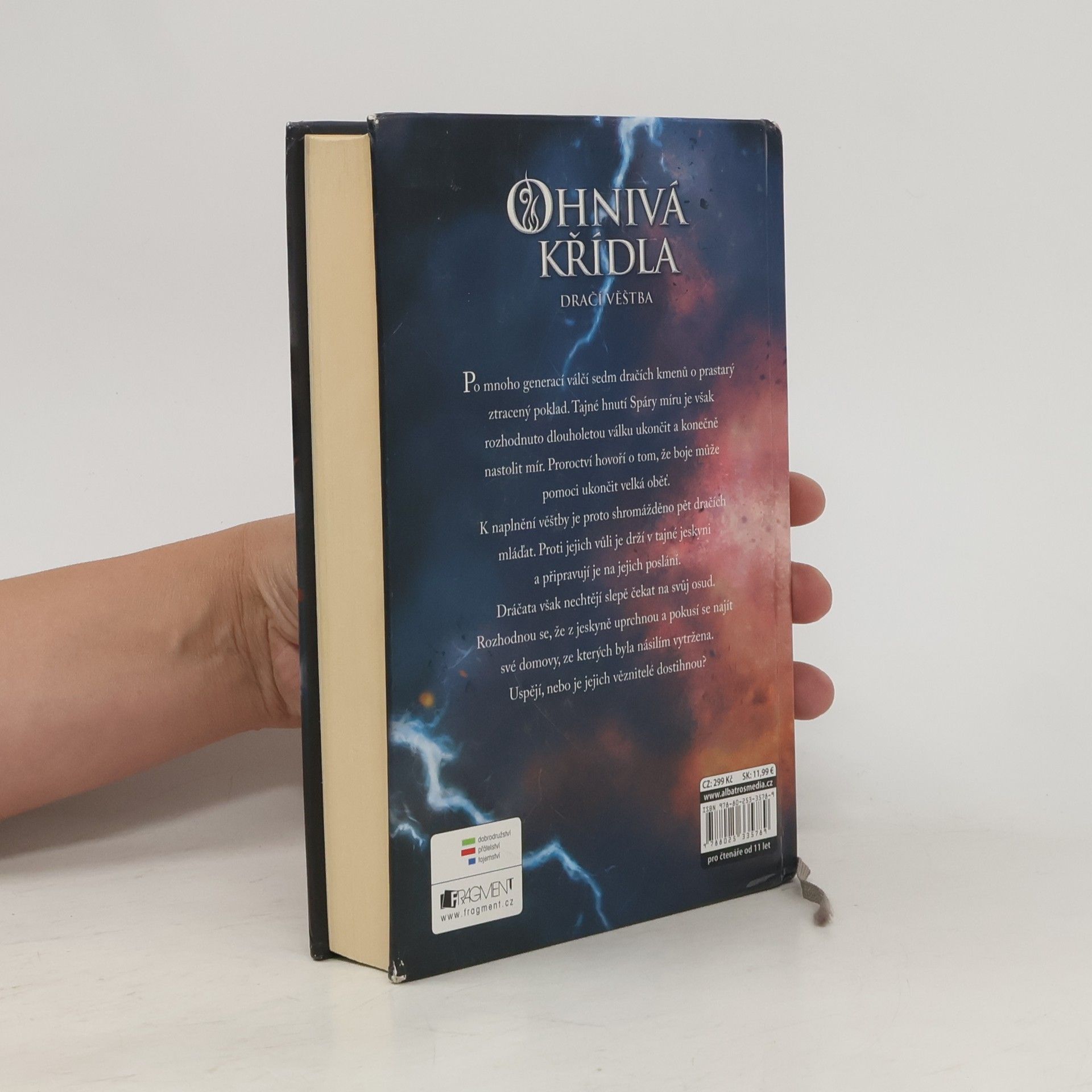 Tui T. Sutherland Ohnivá křídla. Dračí věštba