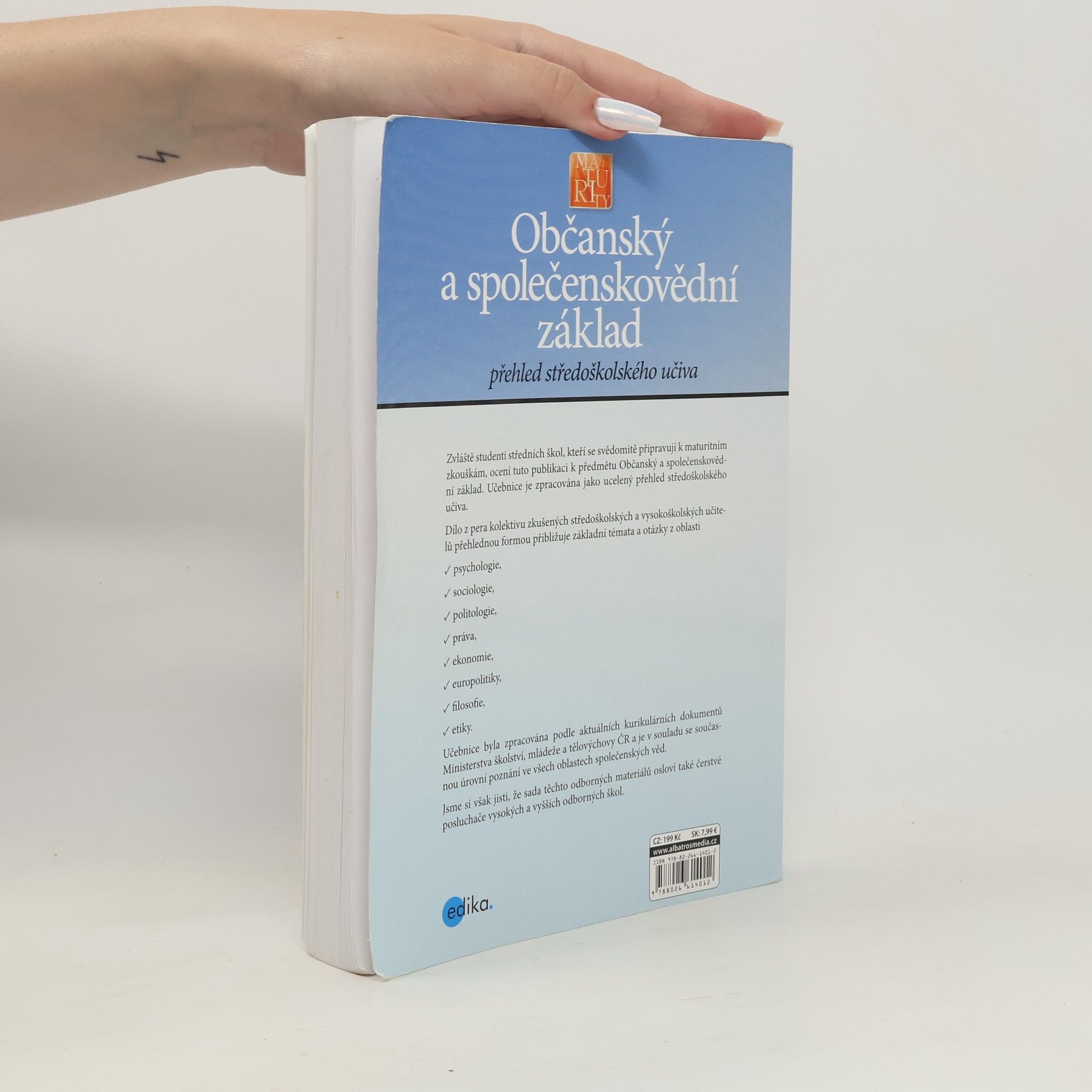 Autores varios Občanský a společenskovědní základ: Přehled středoškolského učiva