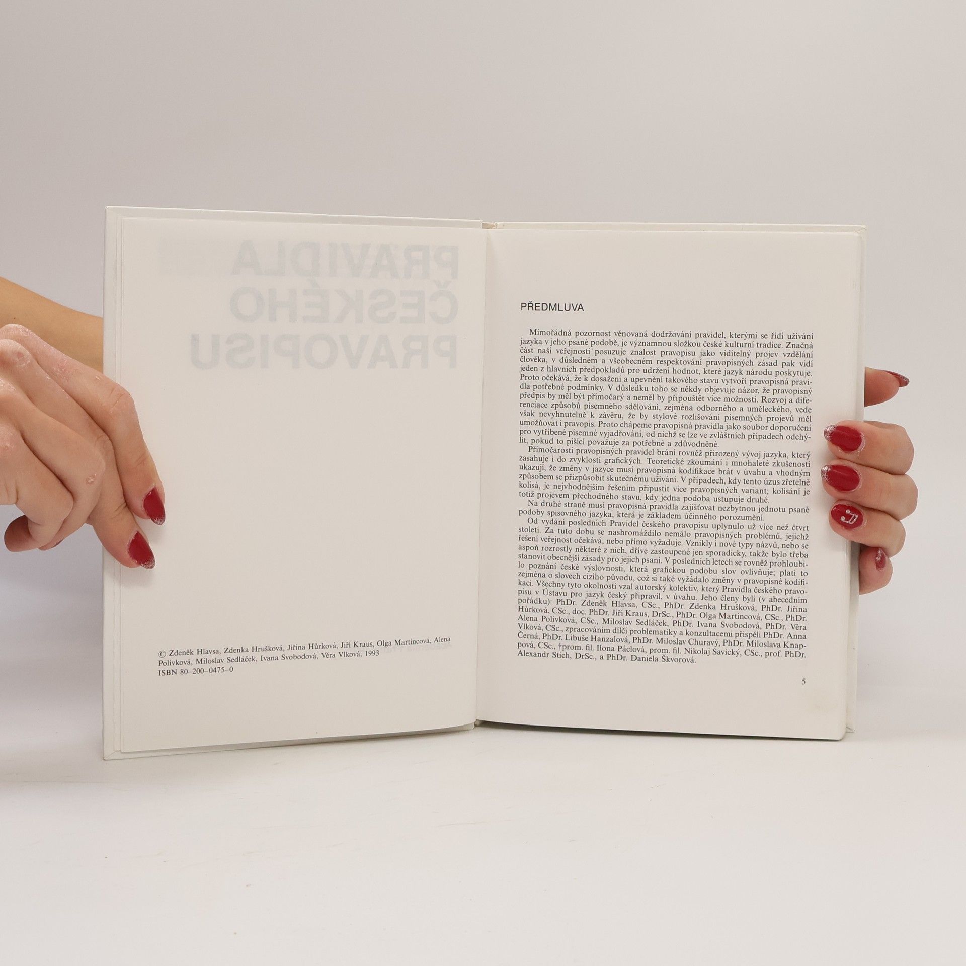 Various authors Akademická pravidla Českého pravopisu