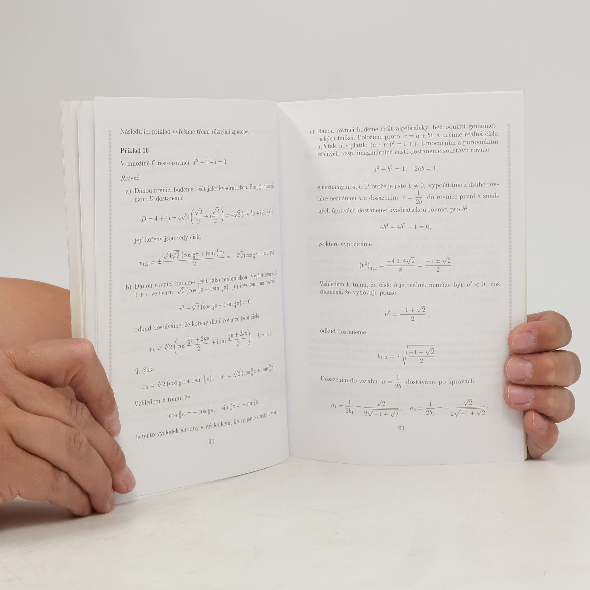 Emil Calda Matematika pro gymnázia. Komplexní čísla
