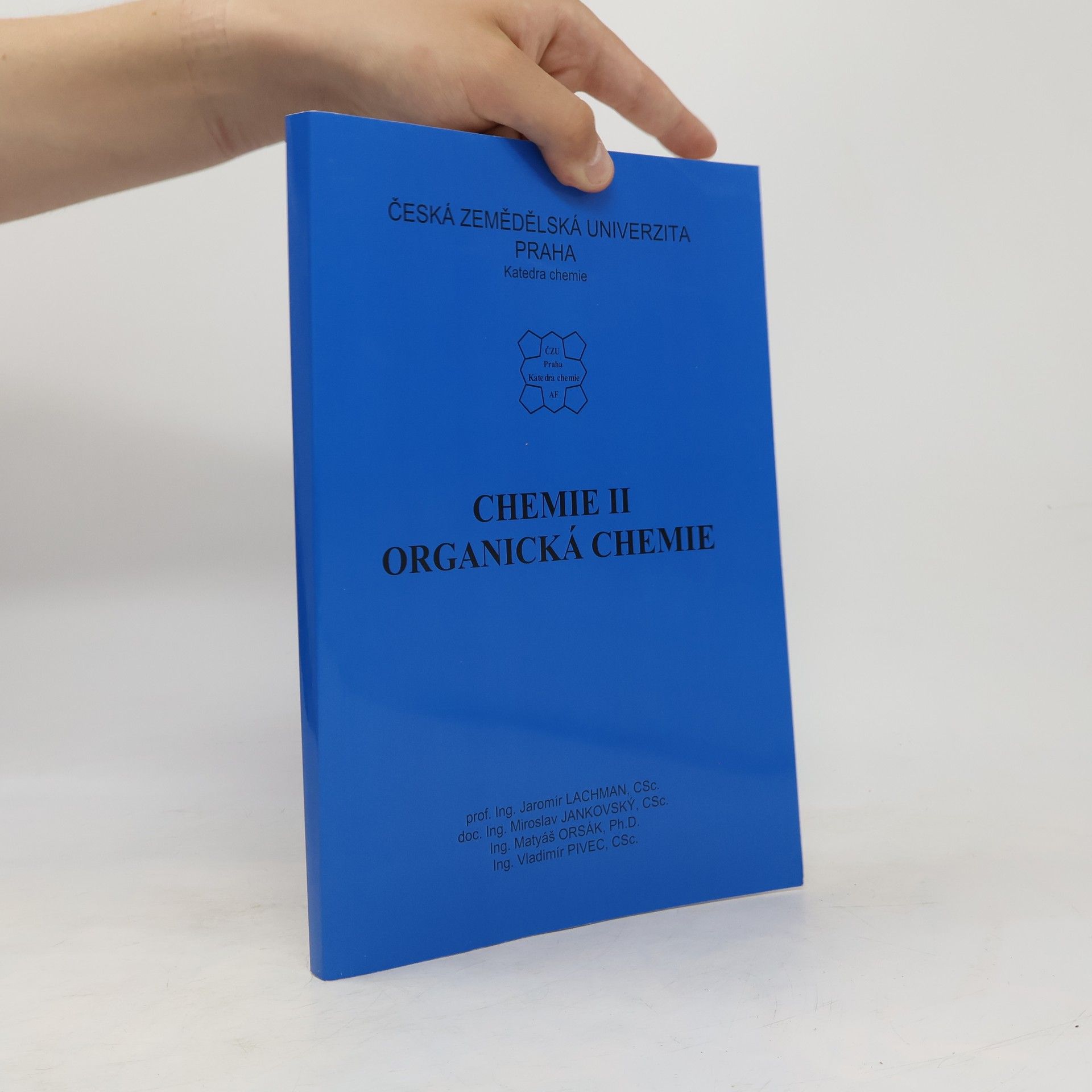 Jaromír Lachman Chemie II. Organická chemie