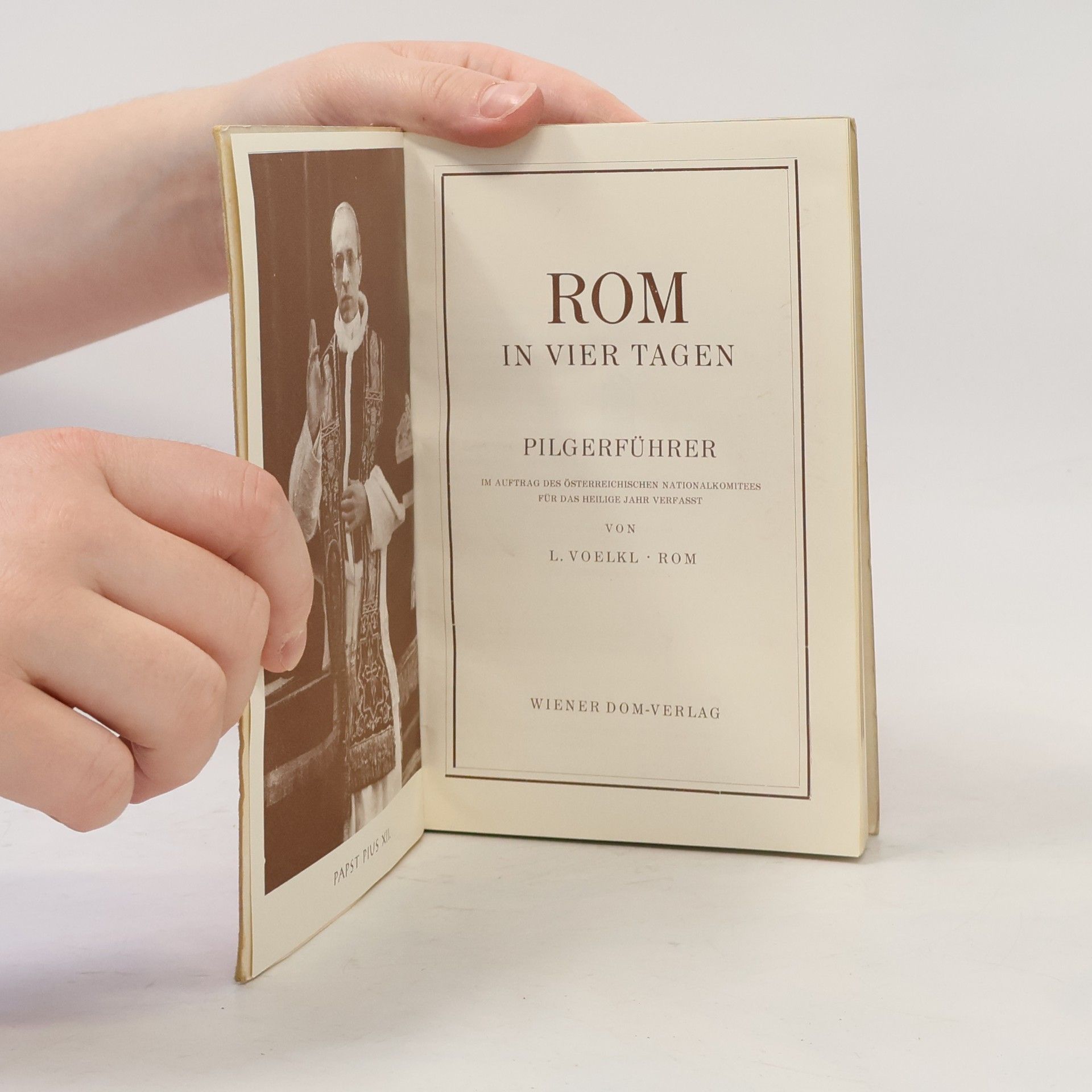 Ludwig Voelkl Rom in Vier Tagen