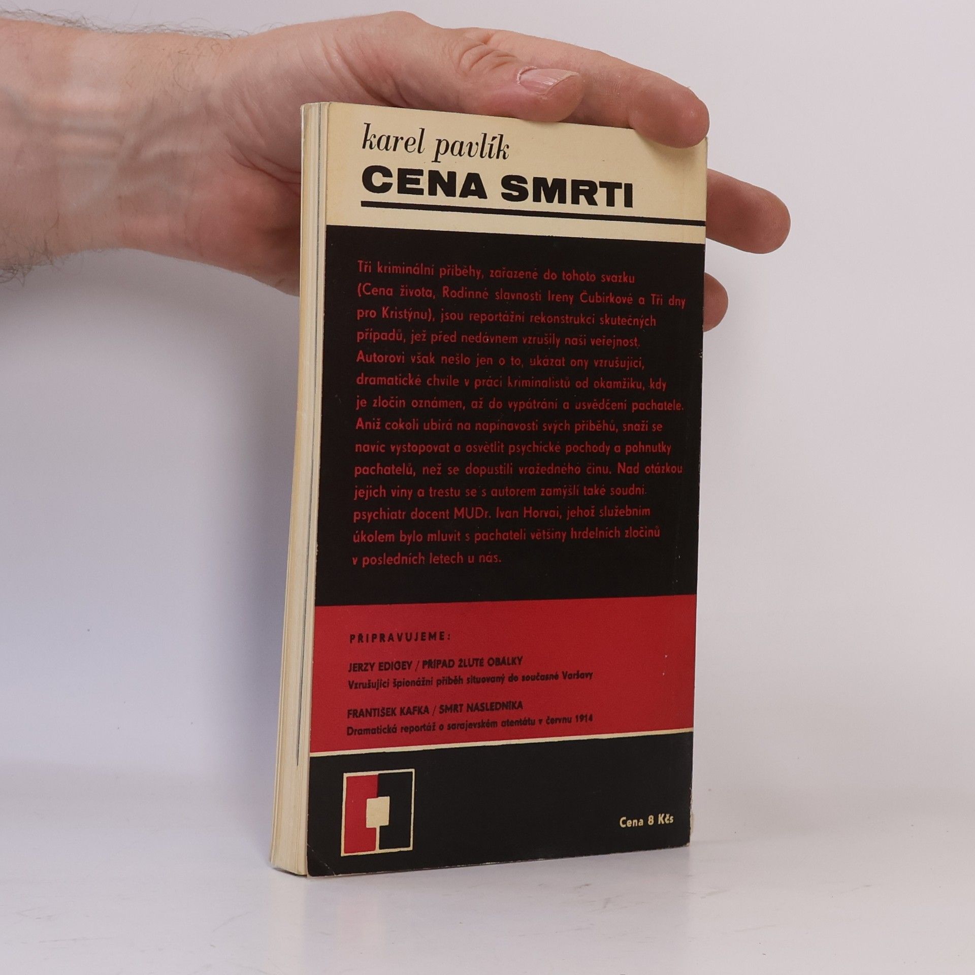 Pavlík Karel Cena smrti
