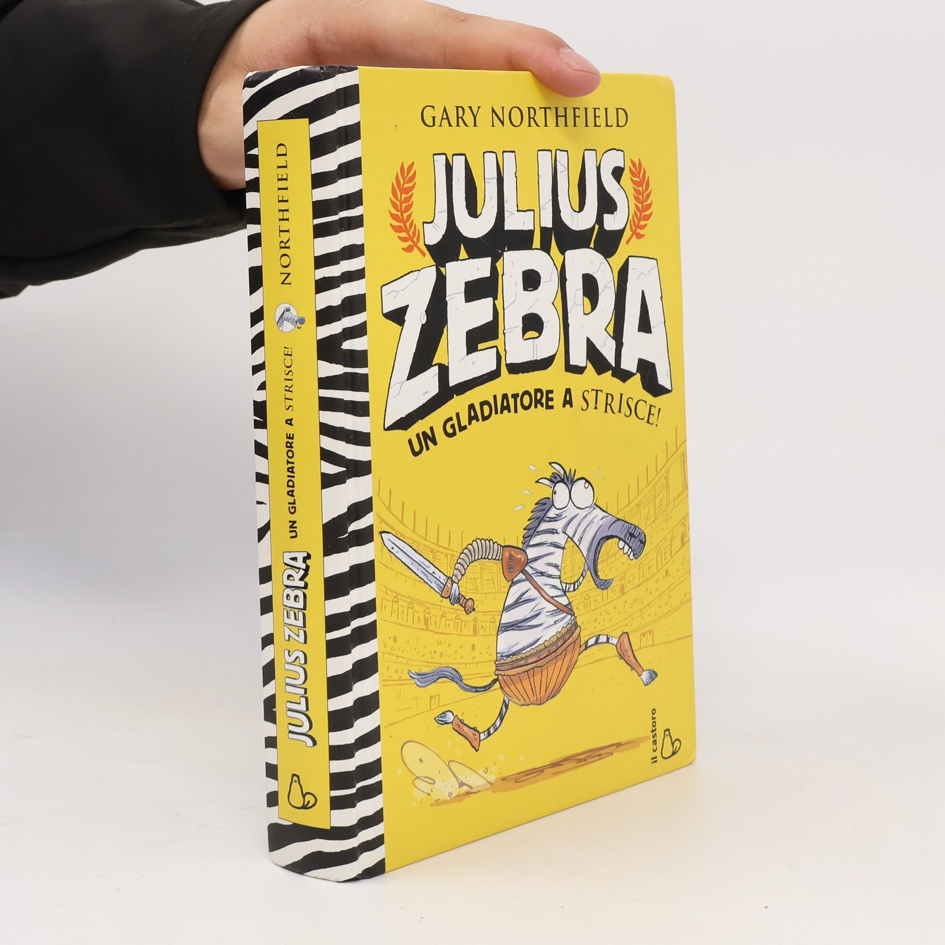 Pecoraro G. Julius Zebra. Un gladiatore a strisce! Con adesivi