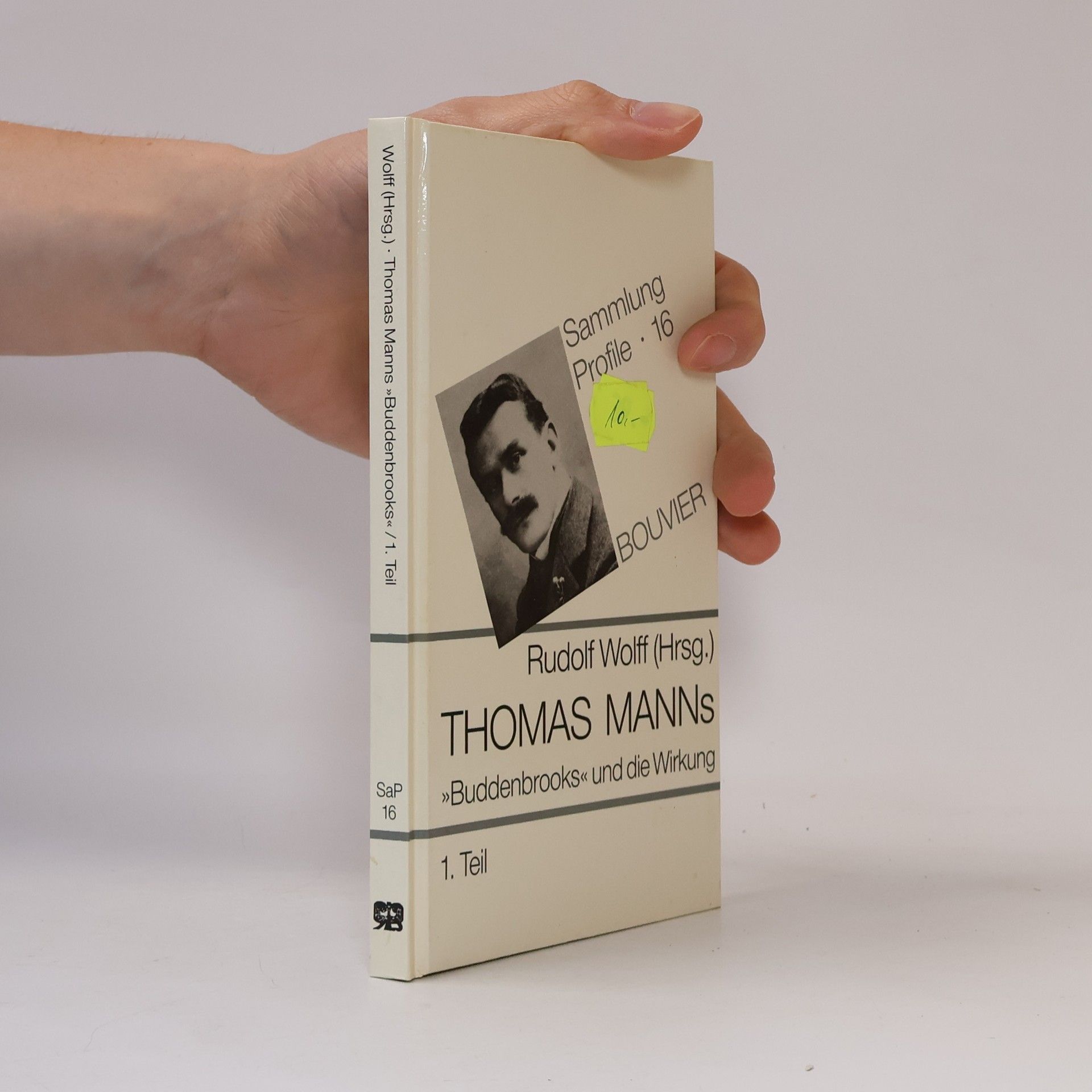 Rudolf Wolff Sammlung Profile - 1: Thomas Manns Buddenbrooks und die Wirkung