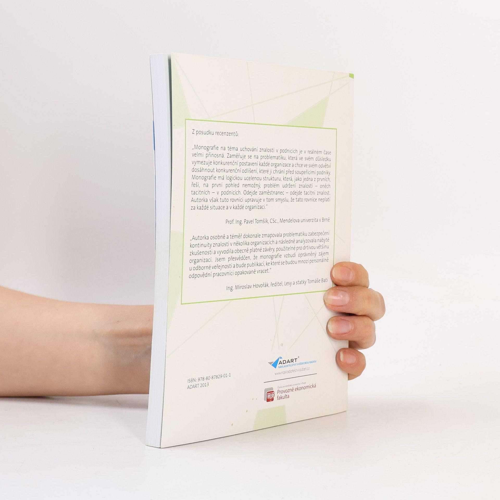Hana Urbancová Kontinuita znalostí. Jak uchovat znalosti klíčových pracovníků v organizaci