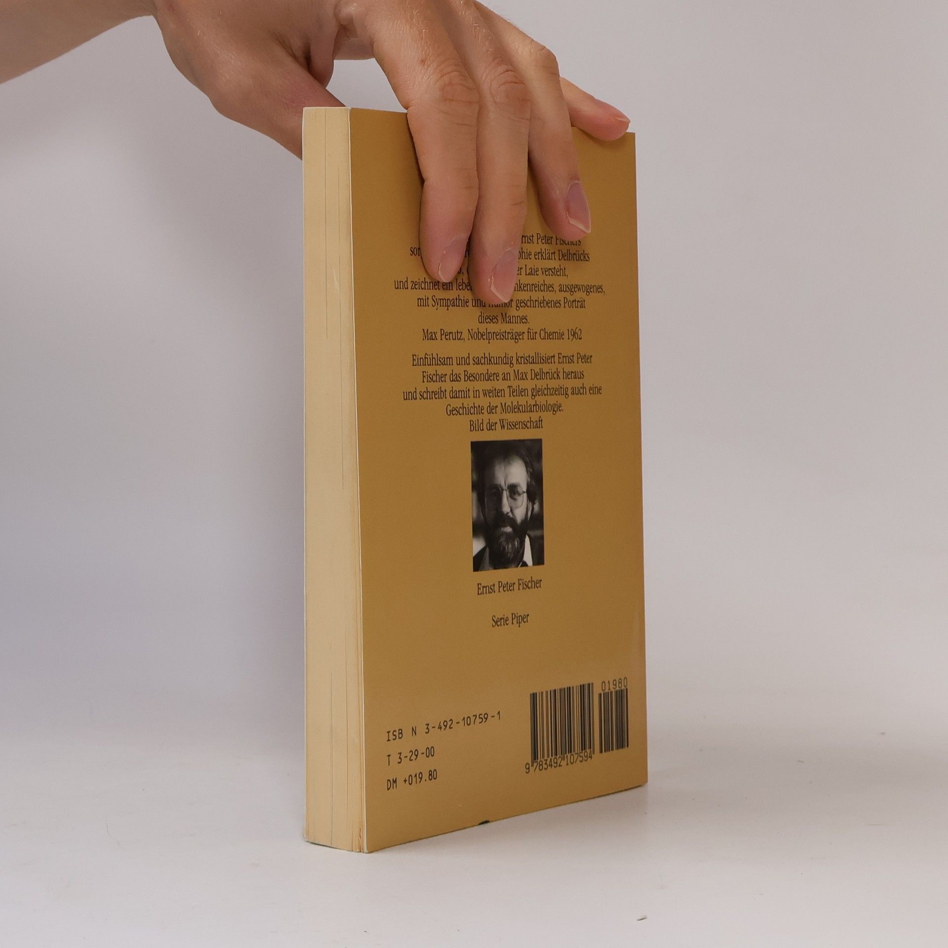 Ernst Peter Fischer Serie Piper: Das Atom der Biologen