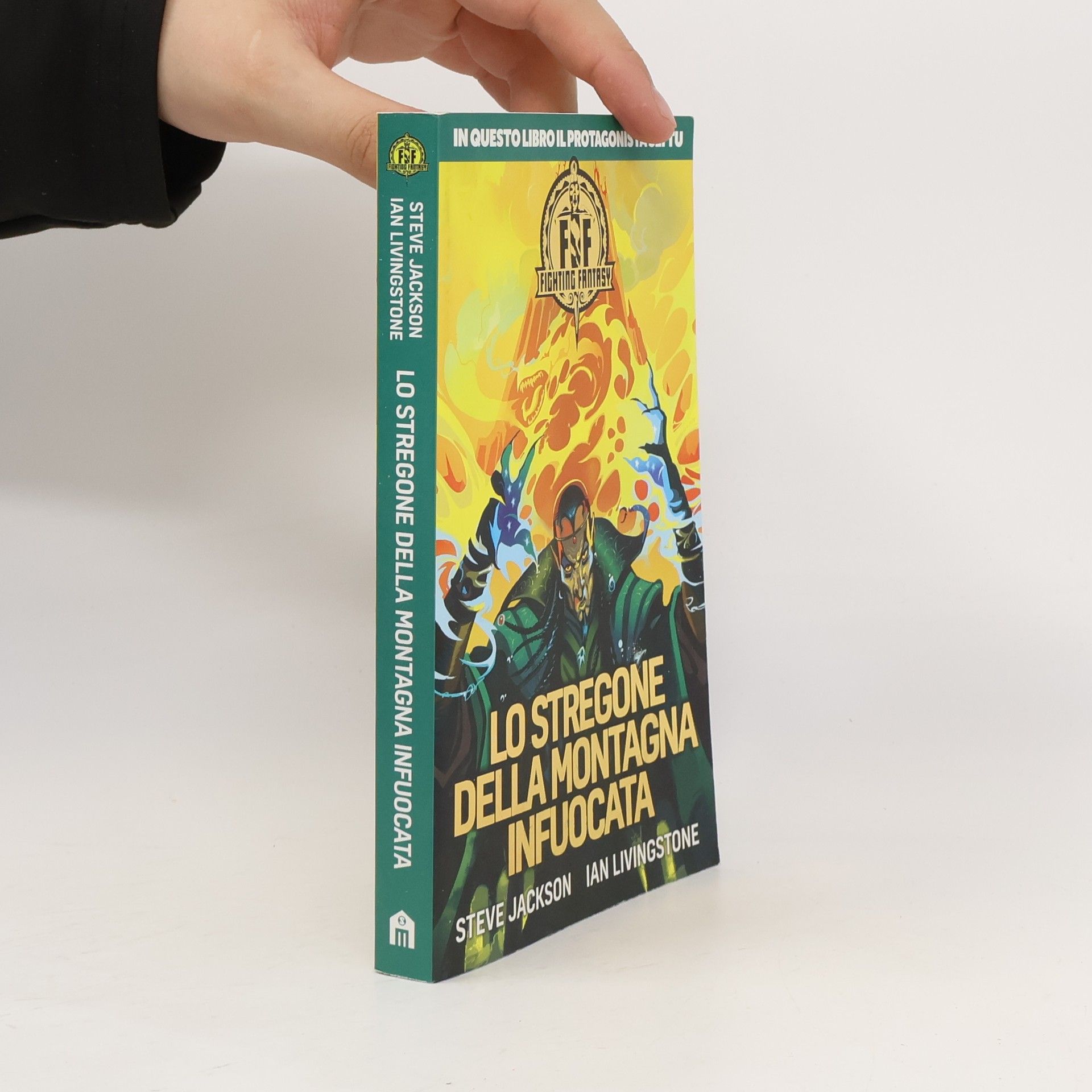 Ian Livingstone Lo stregone della montagna infuocata. Fighting fantasy