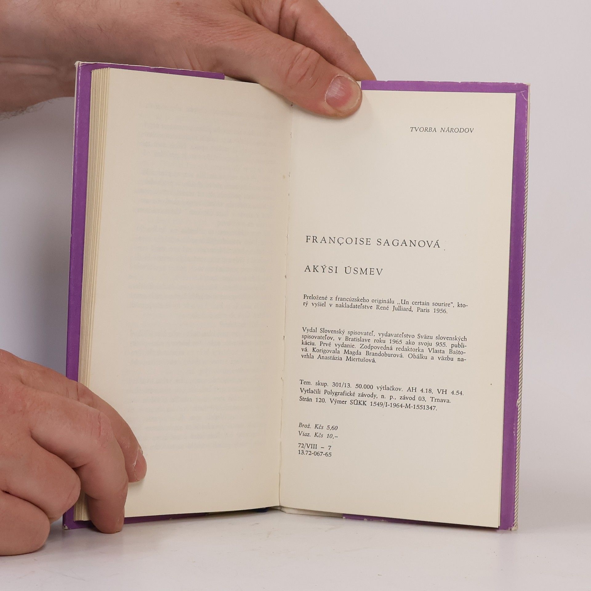 Françoise Sagan Akýsi úsmev