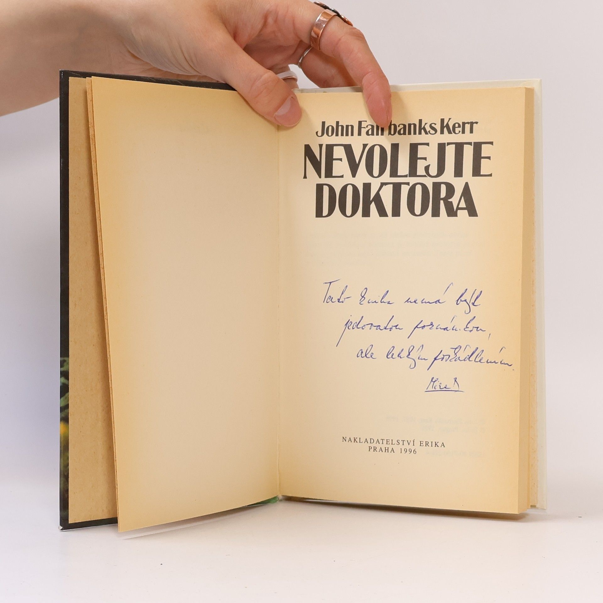 John Fairbanks Kerr Nevolejte doktora