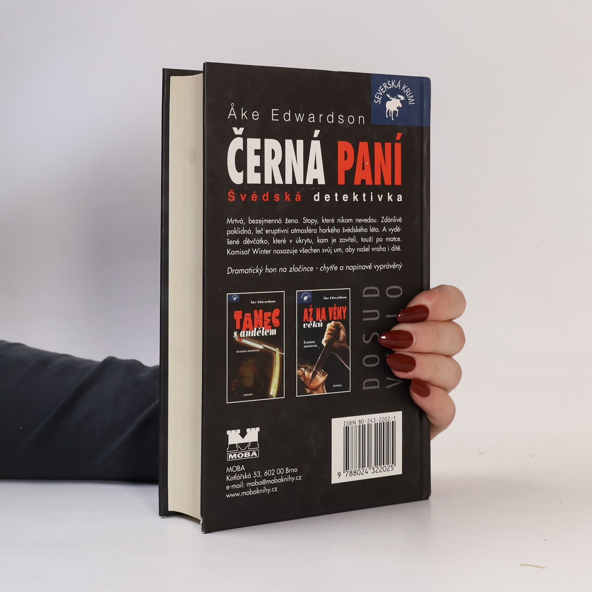 Åke Edwardson Černá paní. švédská detektivka