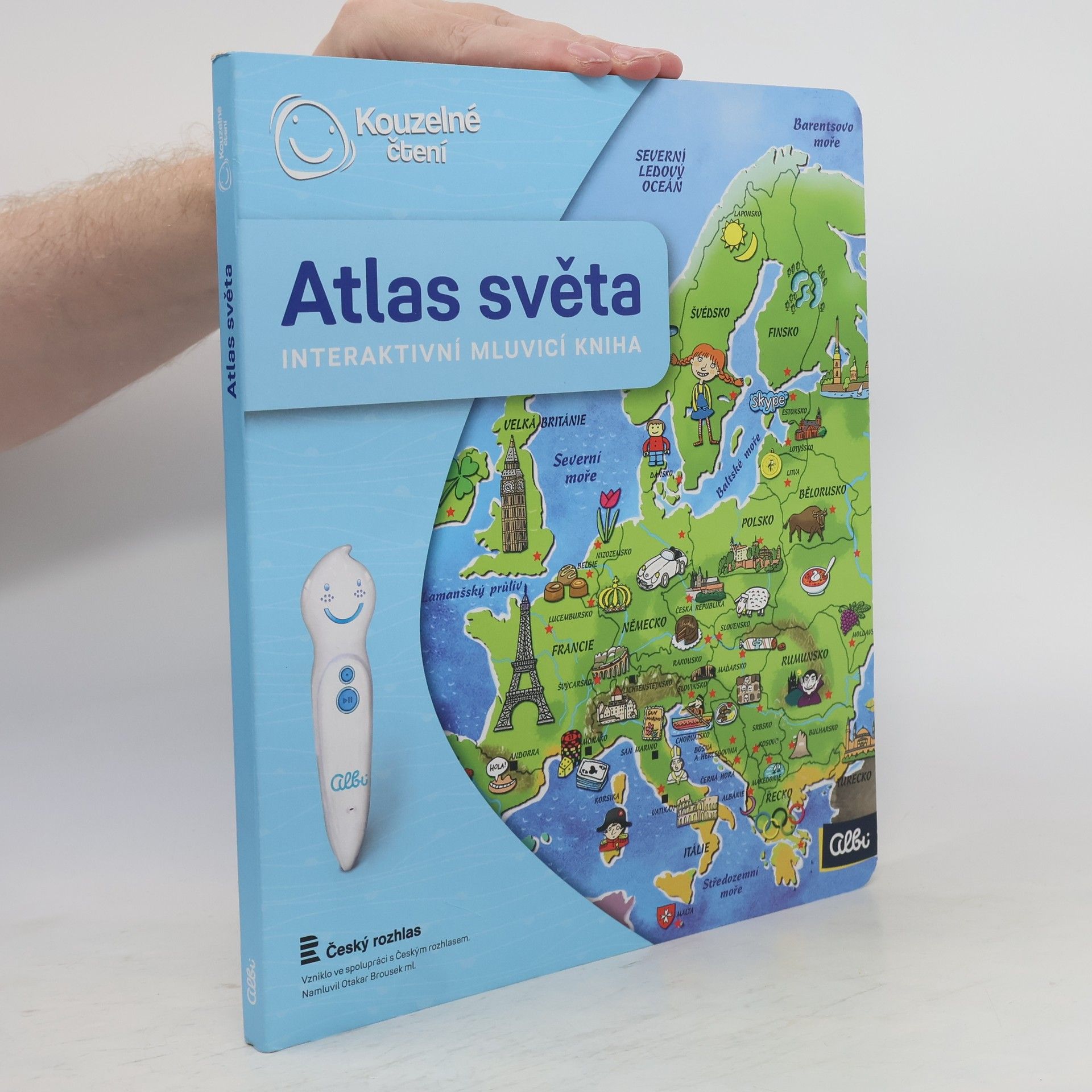 Tereza Kocová Atlas světa. Interaktivní mluvící kniha