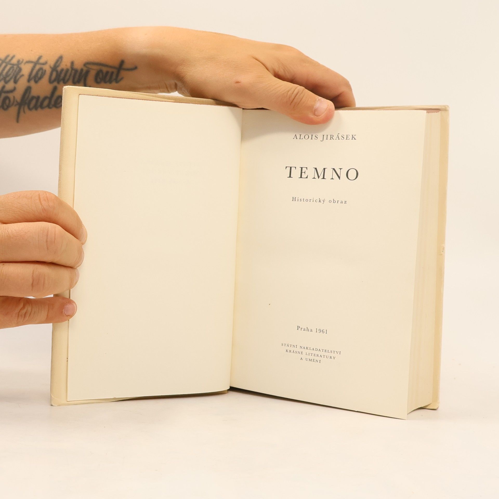 Alois Jirásek Temno