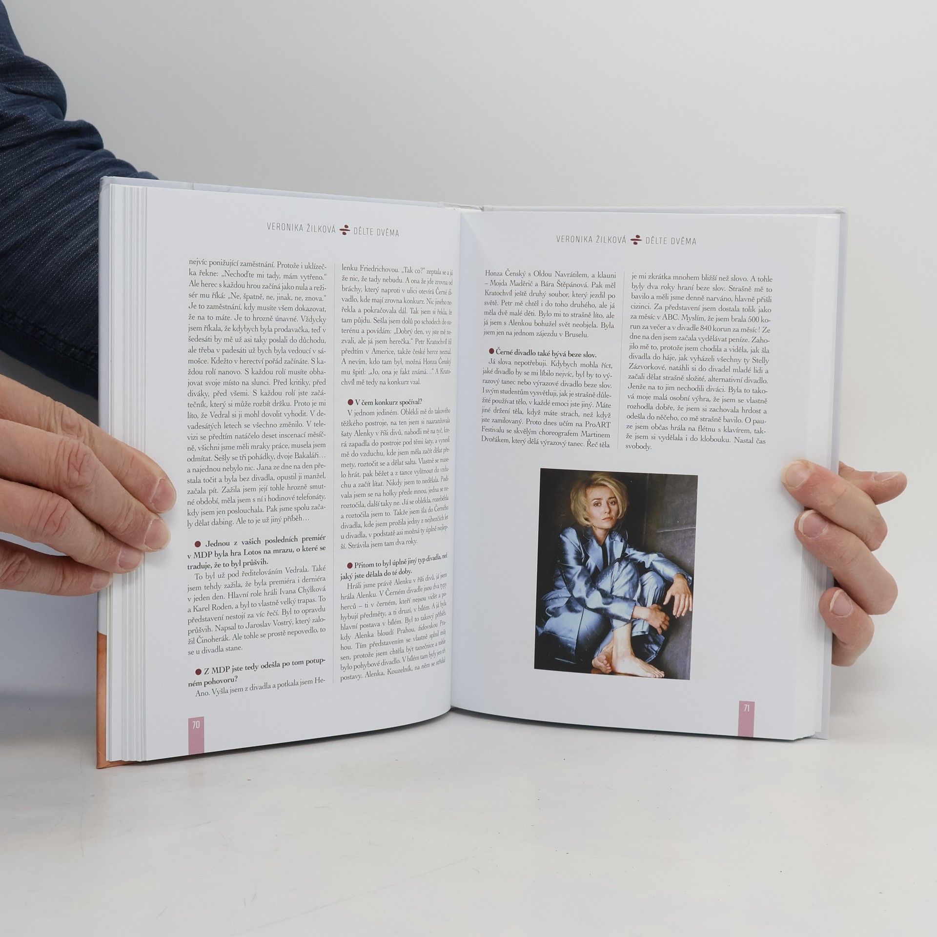 Veronika Žilková Veronika Žilková: dělte dvěma