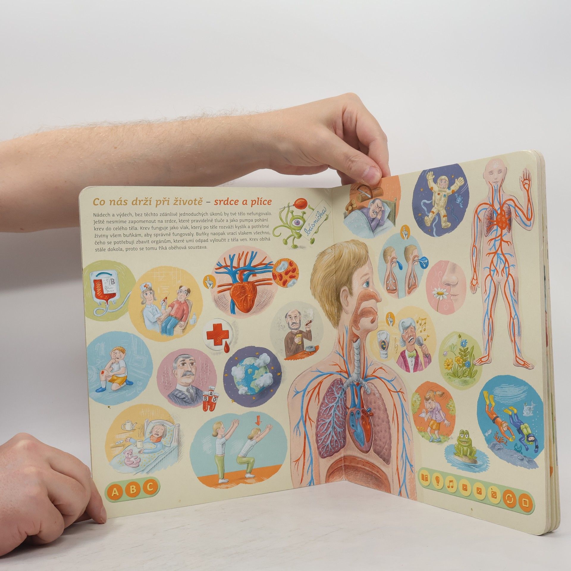 Collectif d'auteurs Kouzelné čtení. Lidské tělo