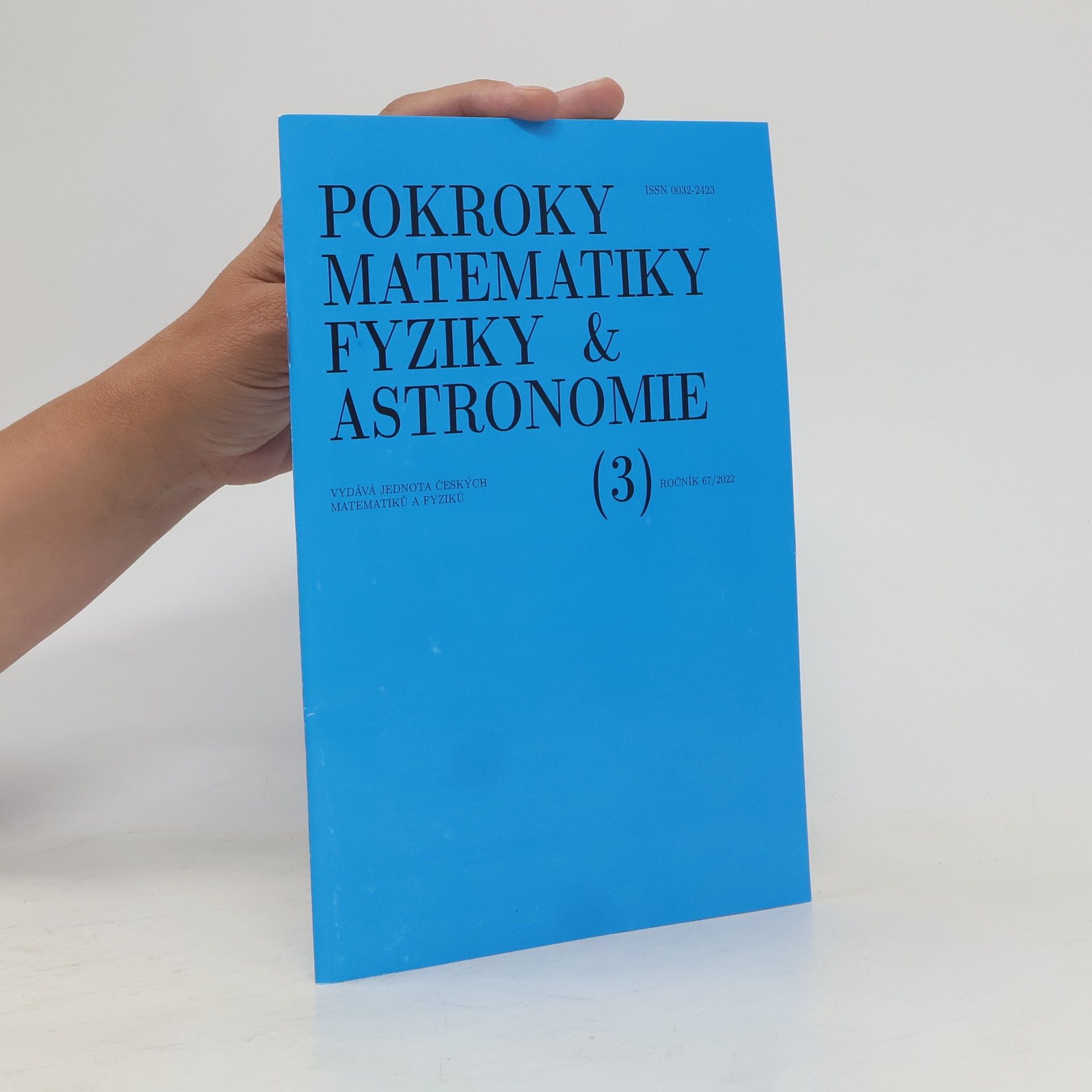 Kolektiv autorů Pokroky matematiky, fyziky a astronomie 3/2022