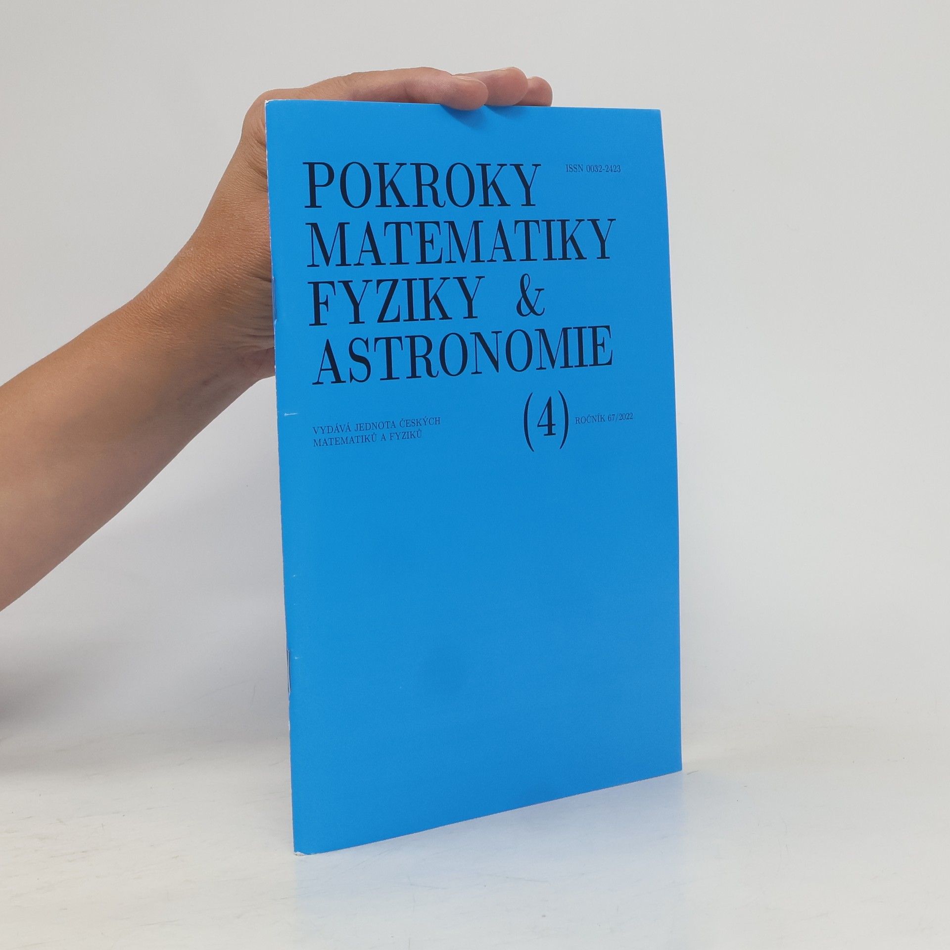 Kolektiv autorů Pokroky matematiky, fyziky a astronomie 4/2022