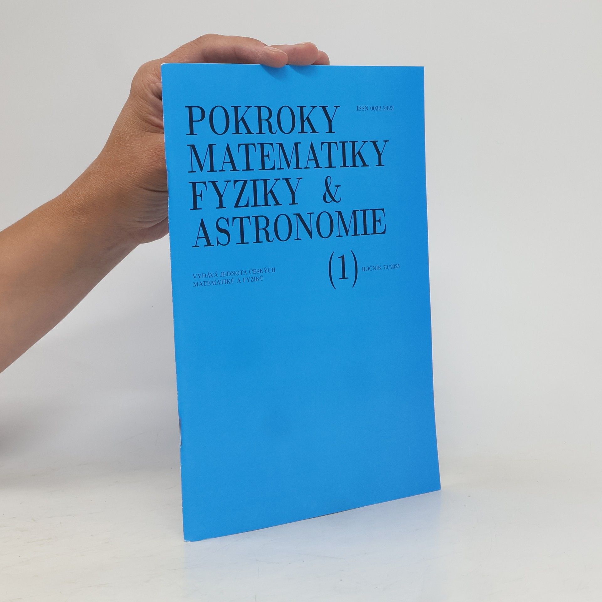 Kolektiv autorů Pokroky matematiky fyziky & astronomie 1/2025