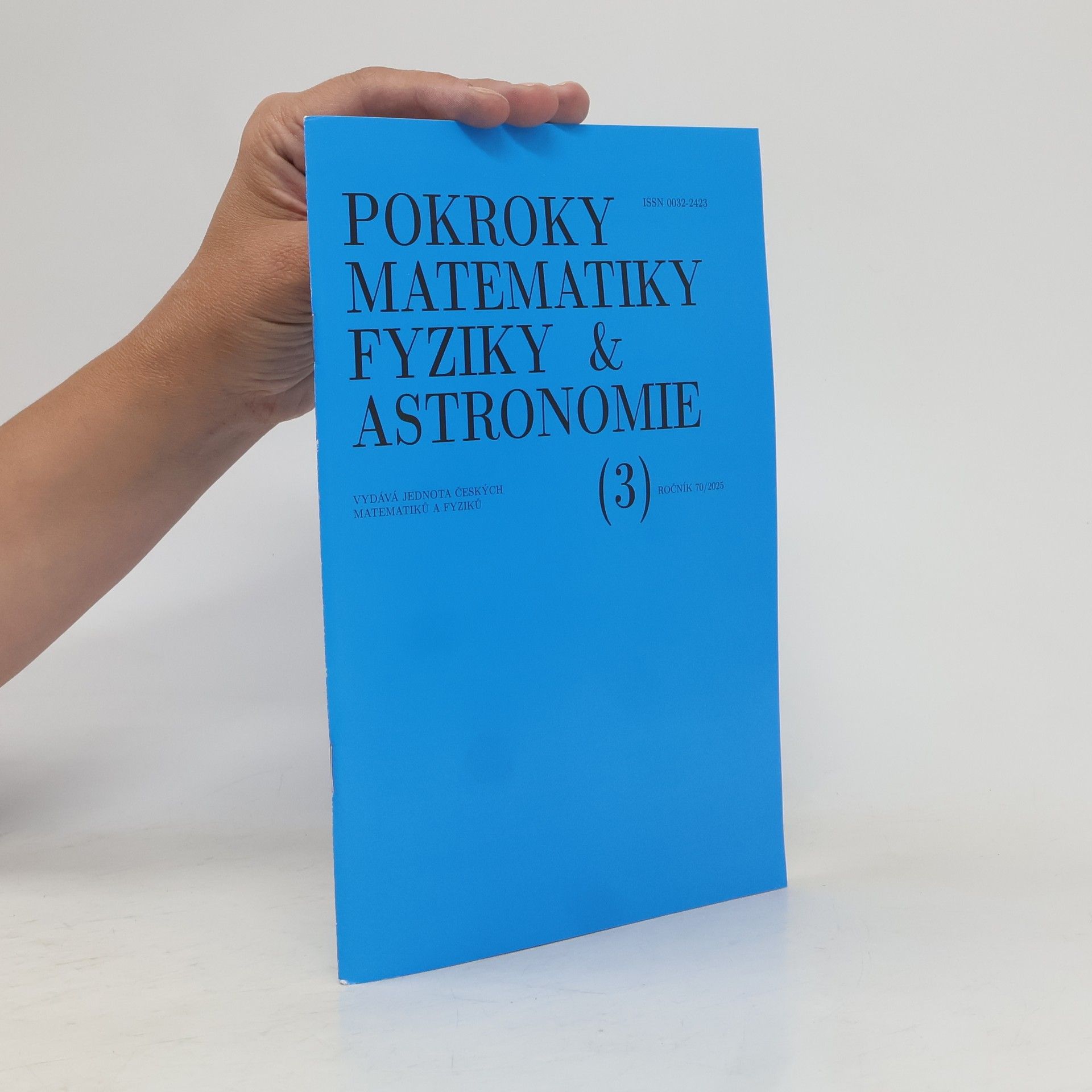 Kolektiv autorů Pokroky matematiky fyziky & astronomie 3/2025