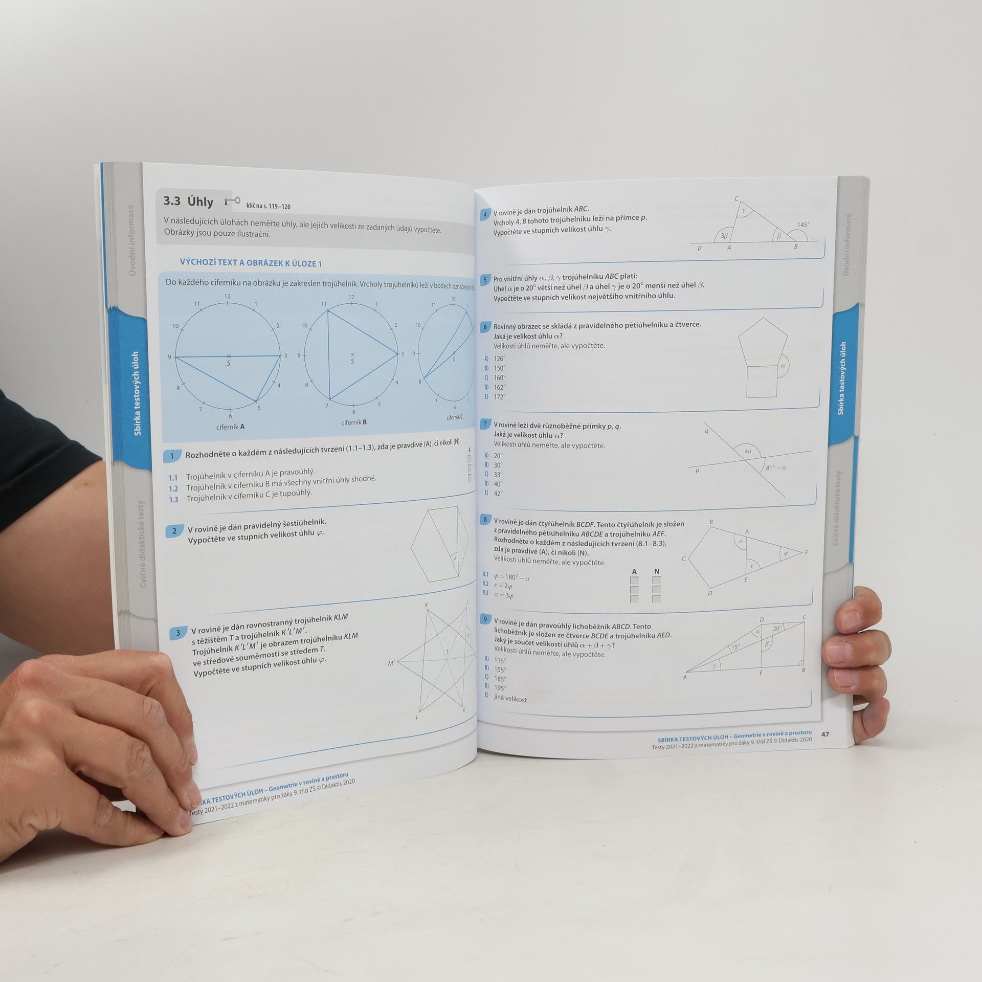 Auteurscollectief Testy z matematiky pro žáky 9. tříd ZŠ 2021/2022