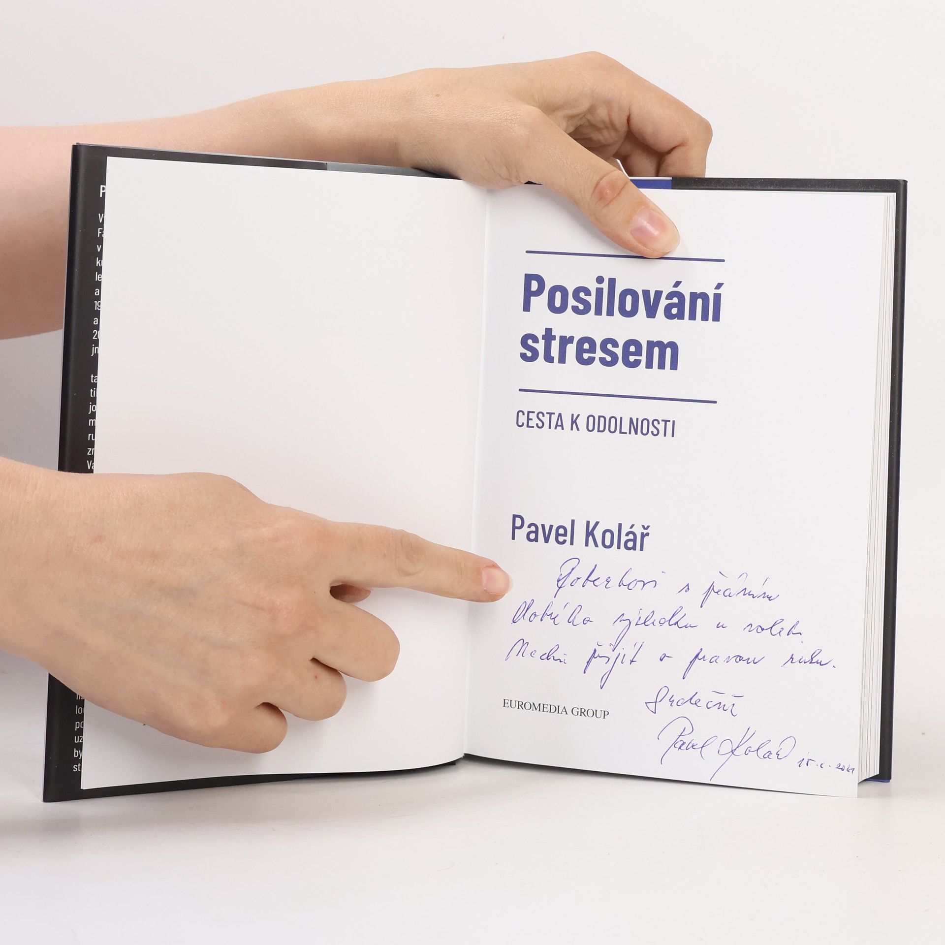 Pavel Kolář Posilování stresem: Cesta k odolnosti