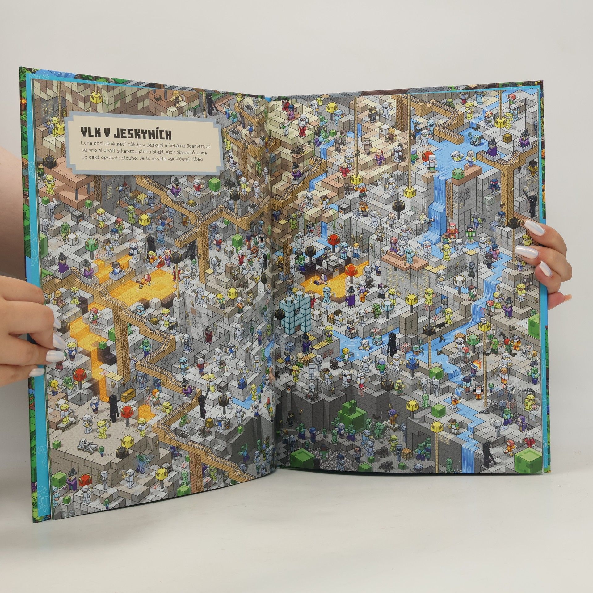 Stephanie Milton Minecraft. Chyť creepera a další moby
