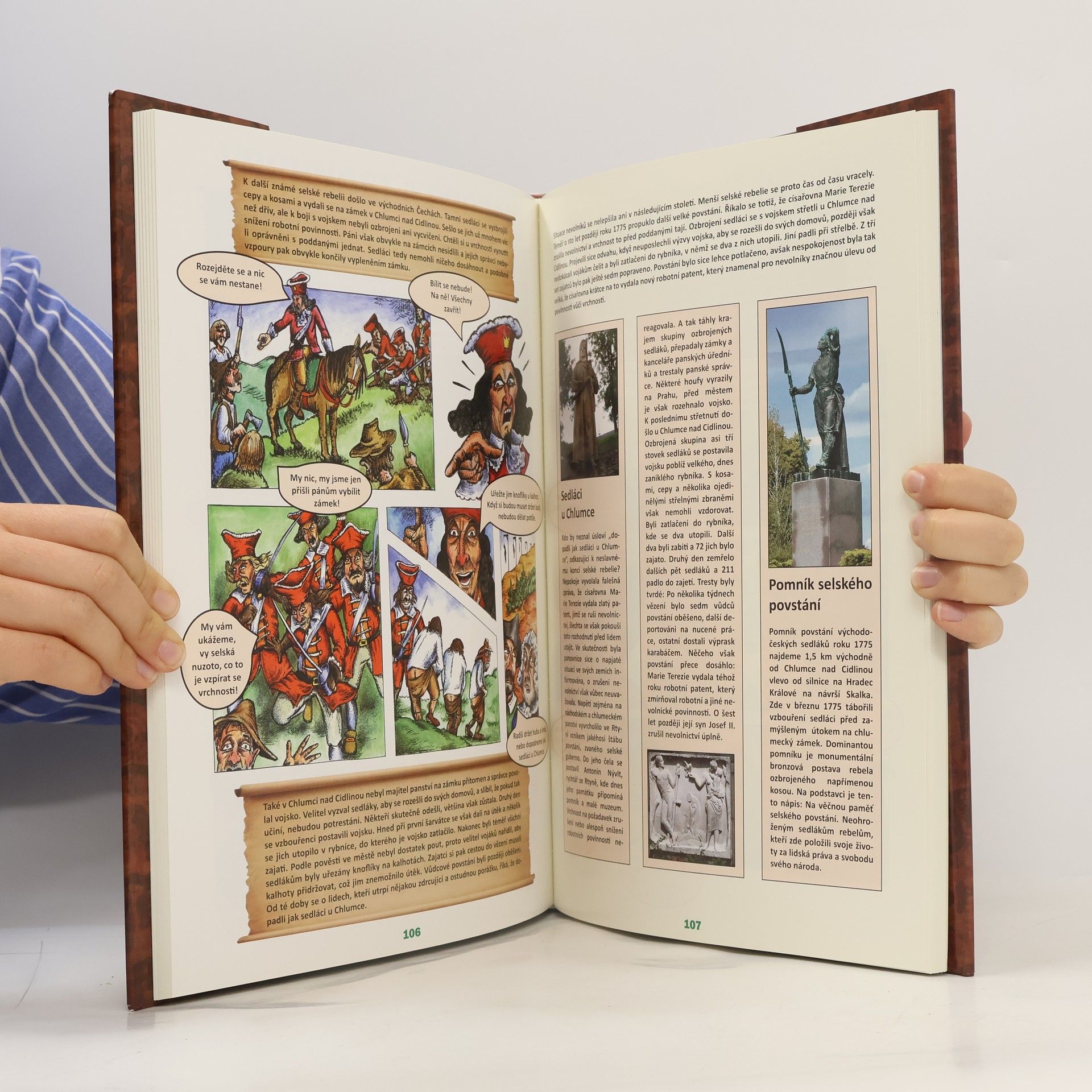 Petr Dvořáček Ilustrované dějiny naší země pro děti i dospělé + komiks
