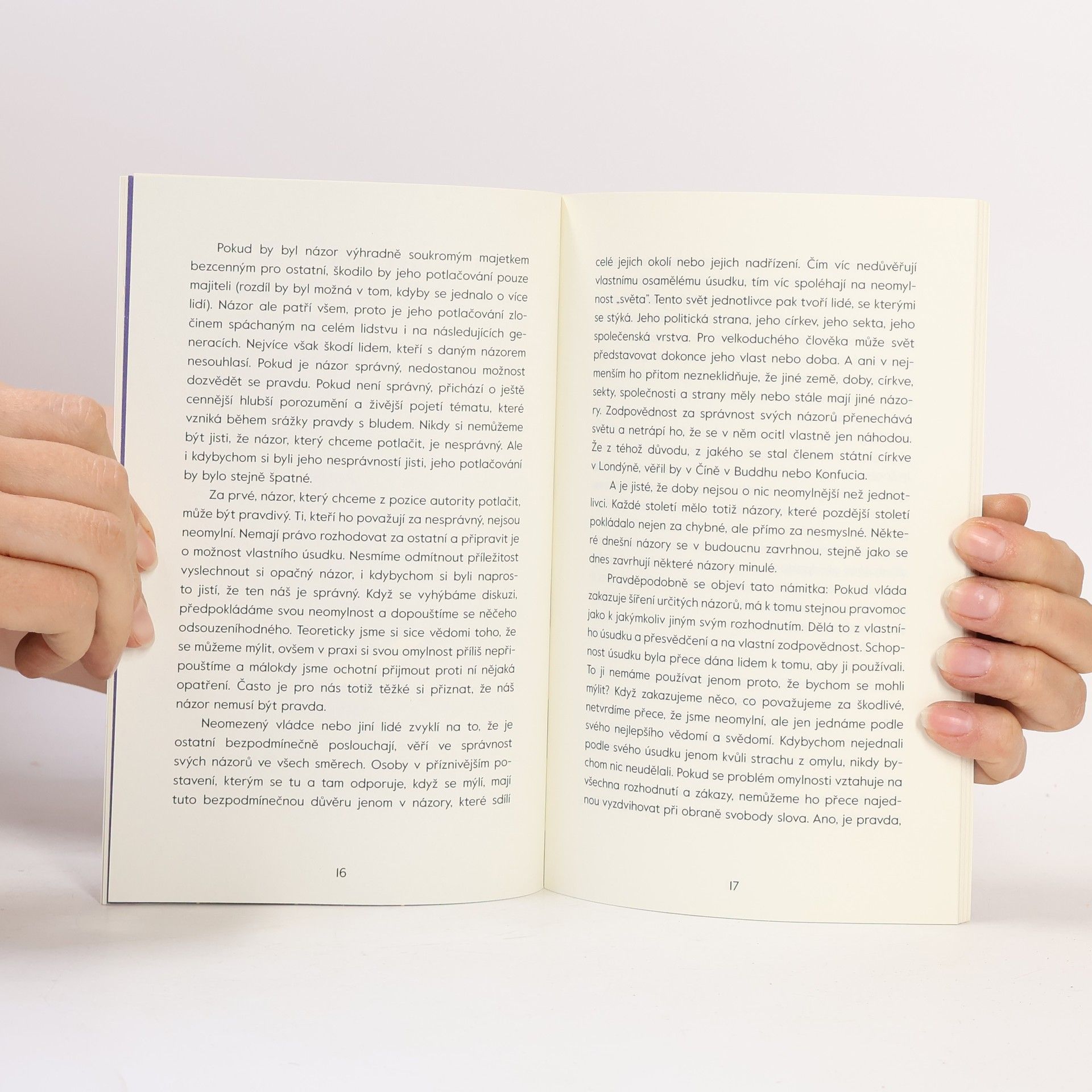 John Stuart Mill O svobodě myšlení a slova