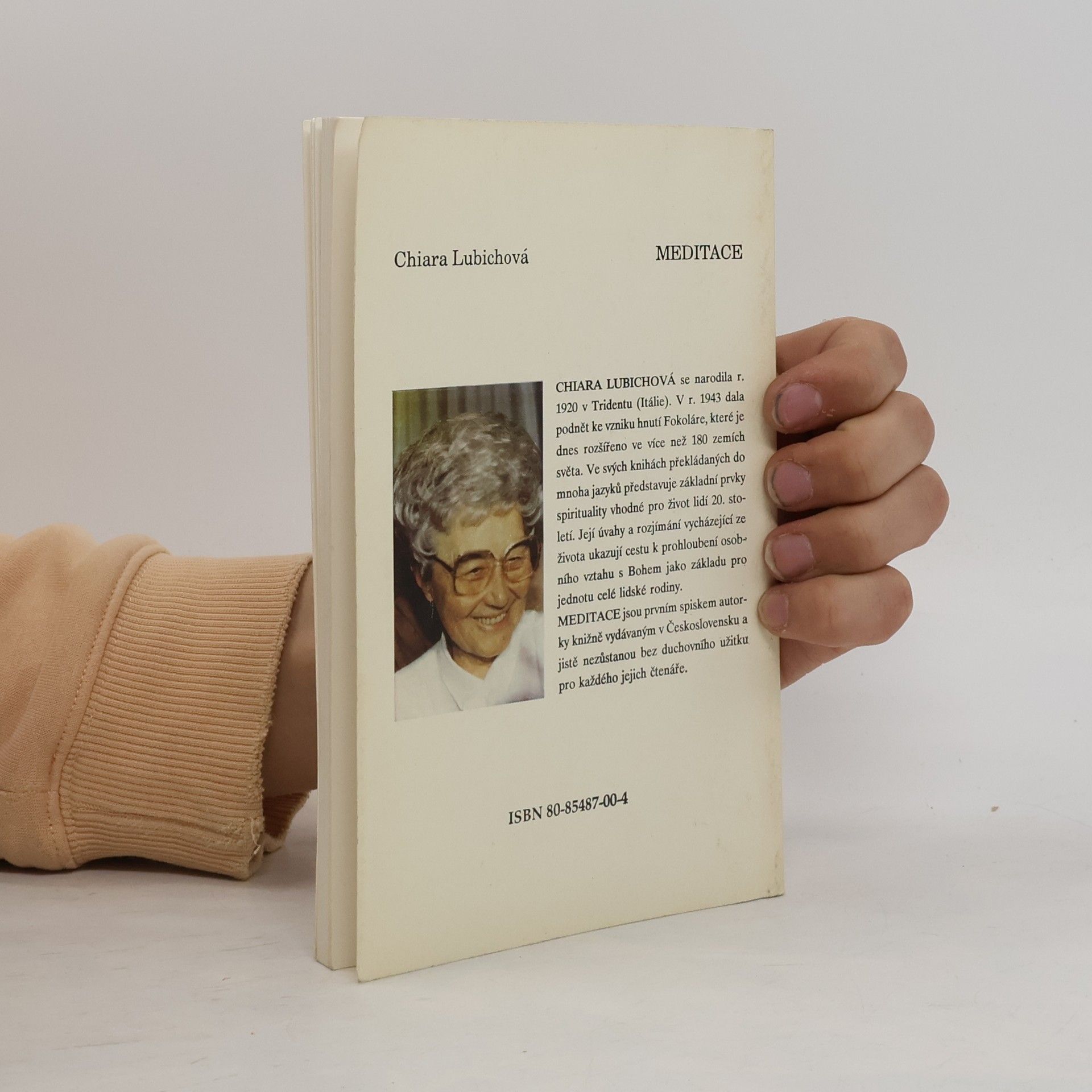 Chiara Lubich Meditace