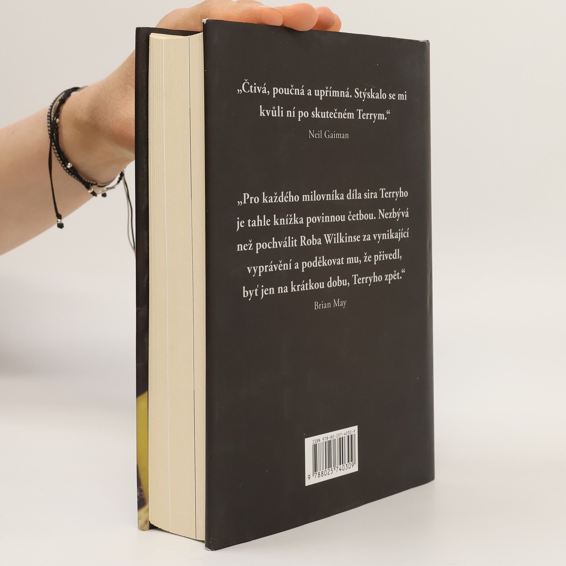 Rob Wilkins Terry Pratchett : život v poznámkách pod čarou : oficiální životopis