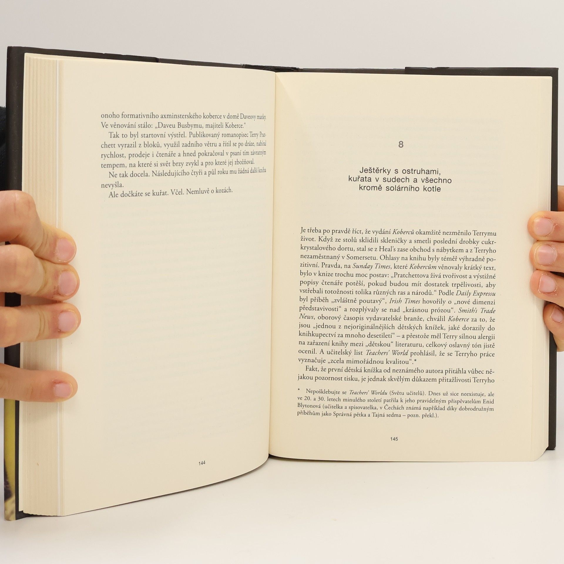 Rob Wilkins Terry Pratchett : život v poznámkách pod čarou : oficiální životopis