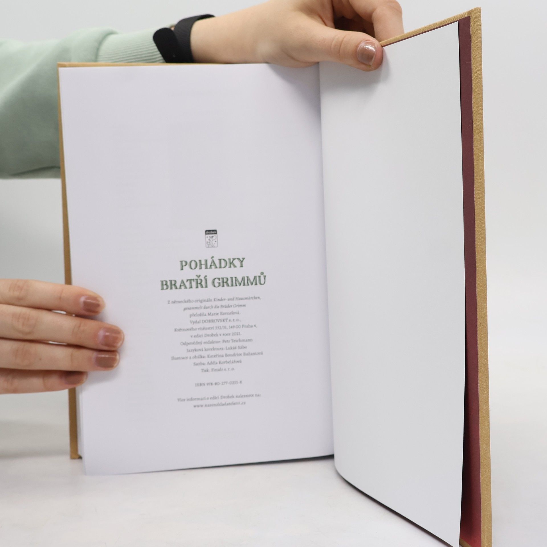 Jacob Grimm Pohádky bratří Grimmů