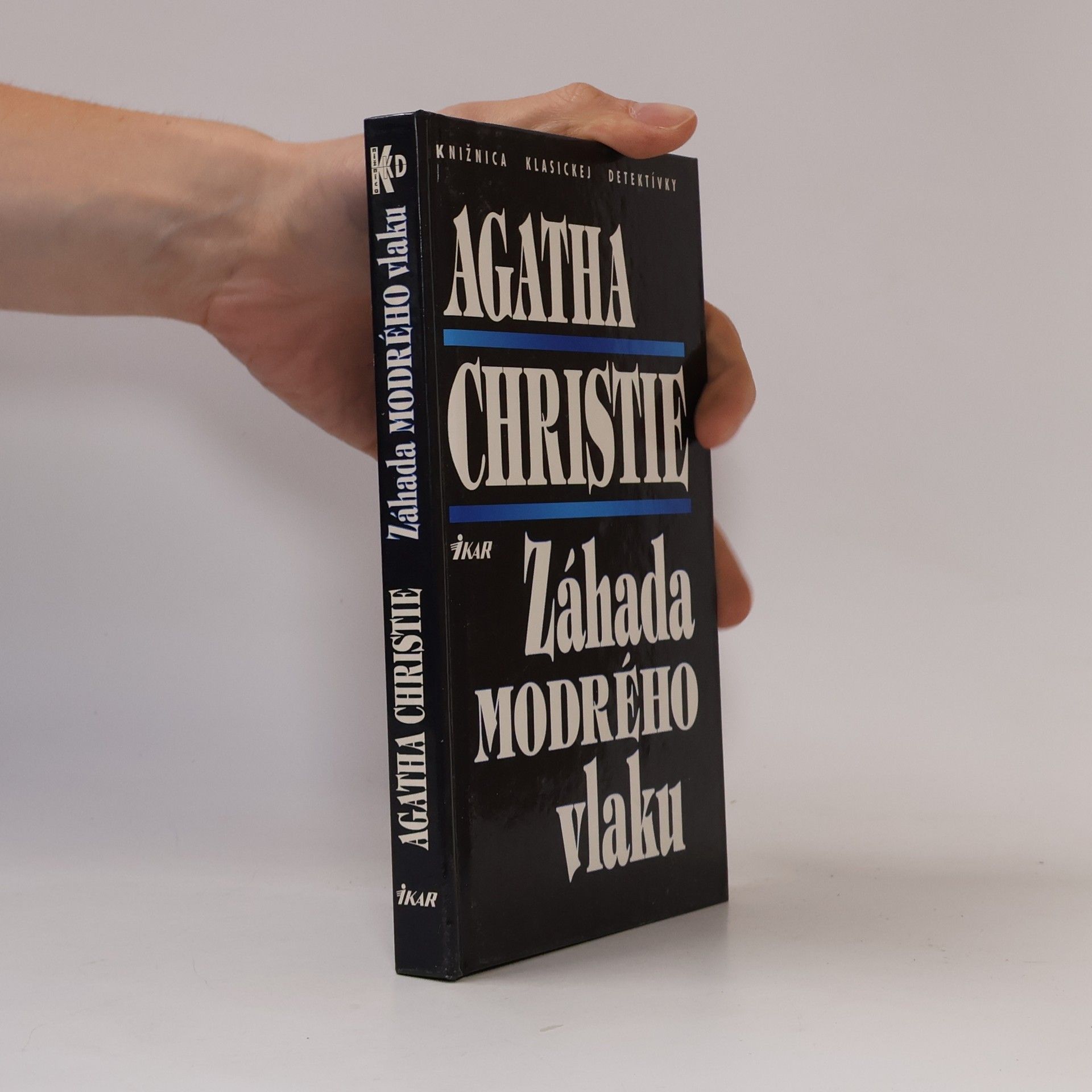 Agatha Christie Záhada Modrého vlaku