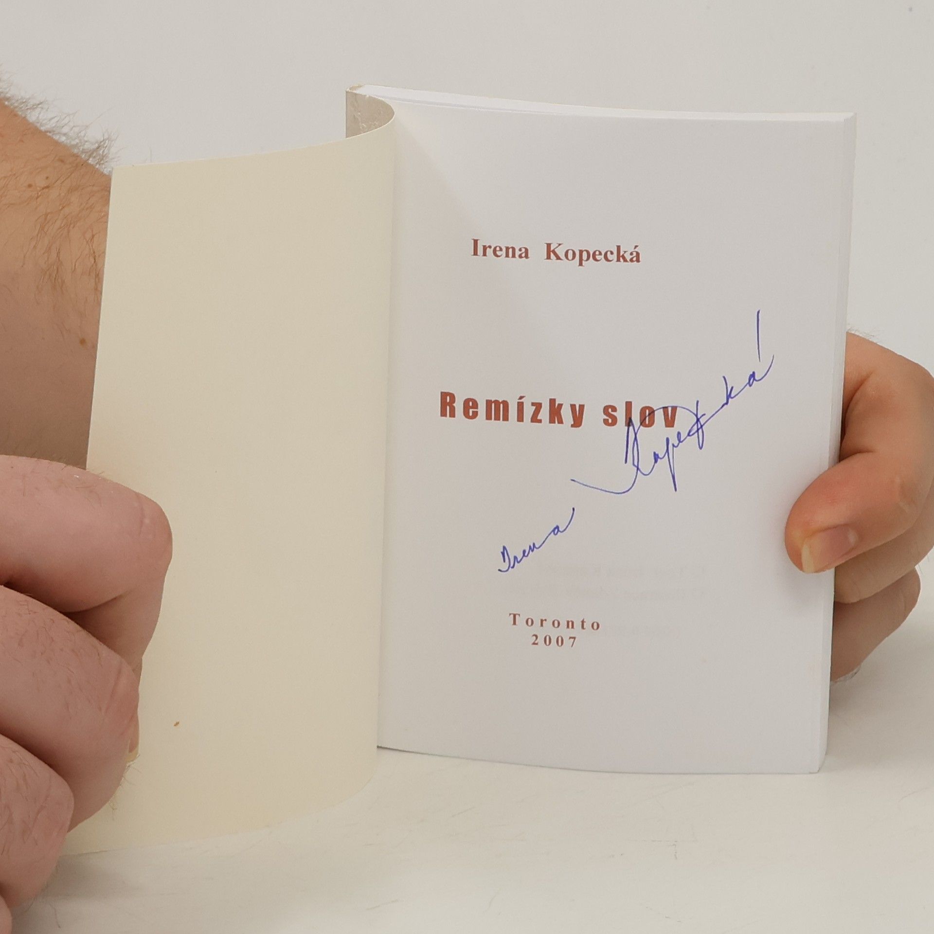 Irena Kopecká Remízky slov