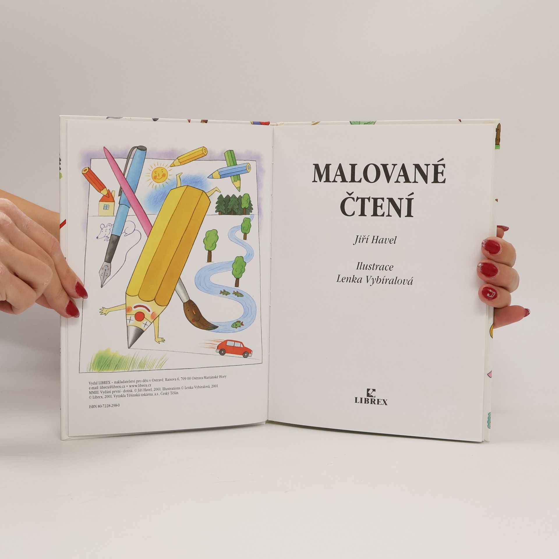 Jiří Havel Malované čtení