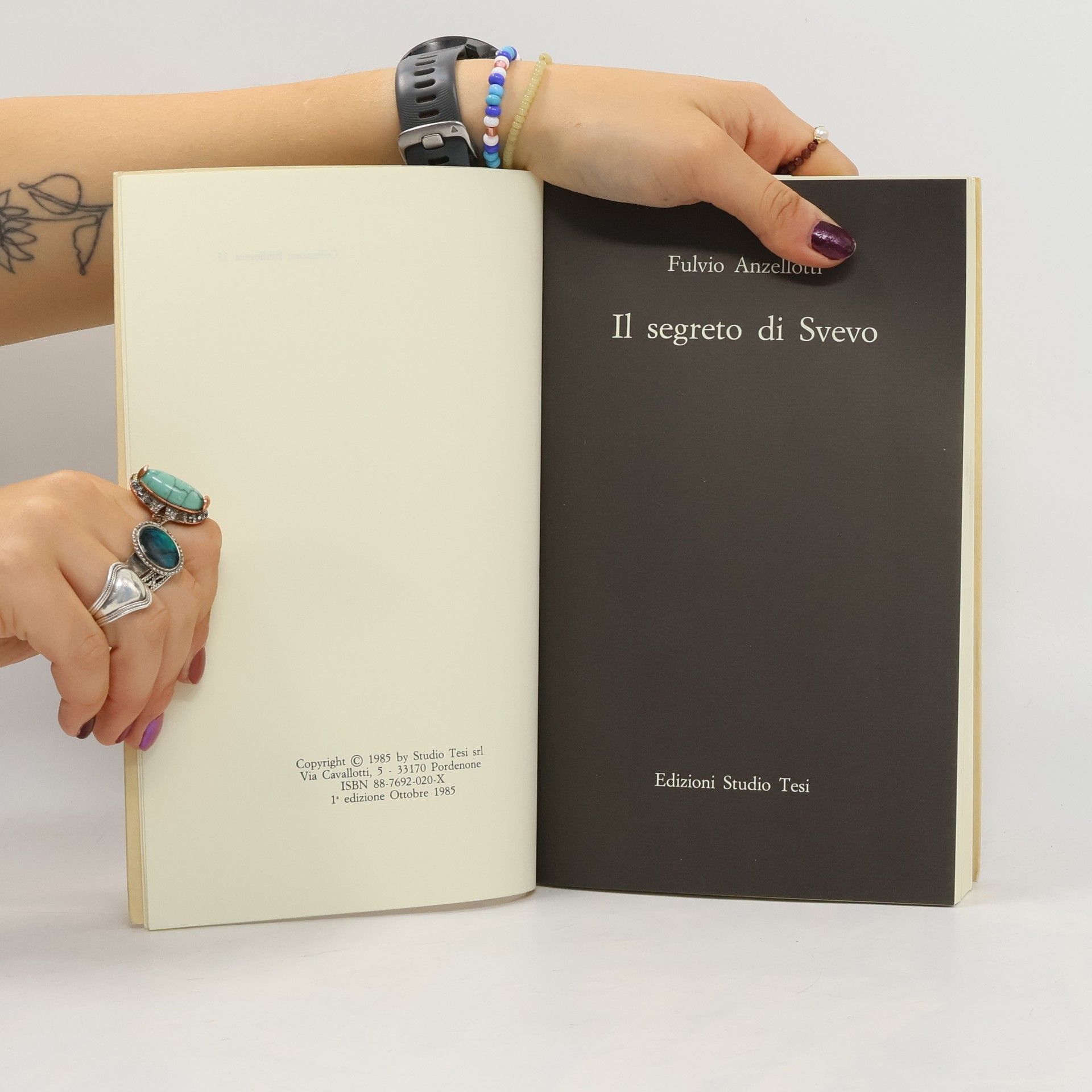 Fulvio Anzellotti Collezione Biblioteca - 35: Il segreto di Svevo