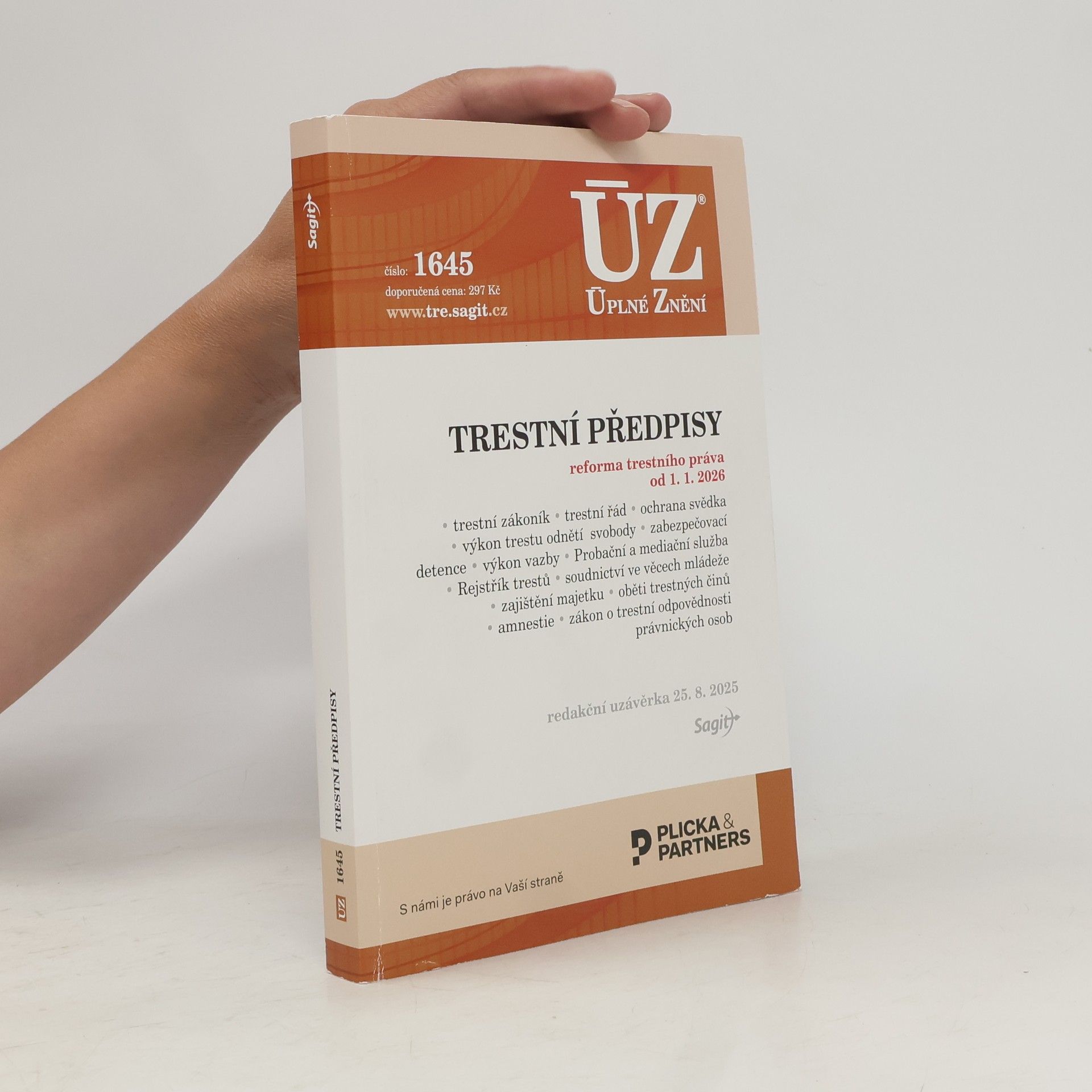 Collectif d'auteurs Trestní předpisy. Reforma trestního práva od 1.1.2026