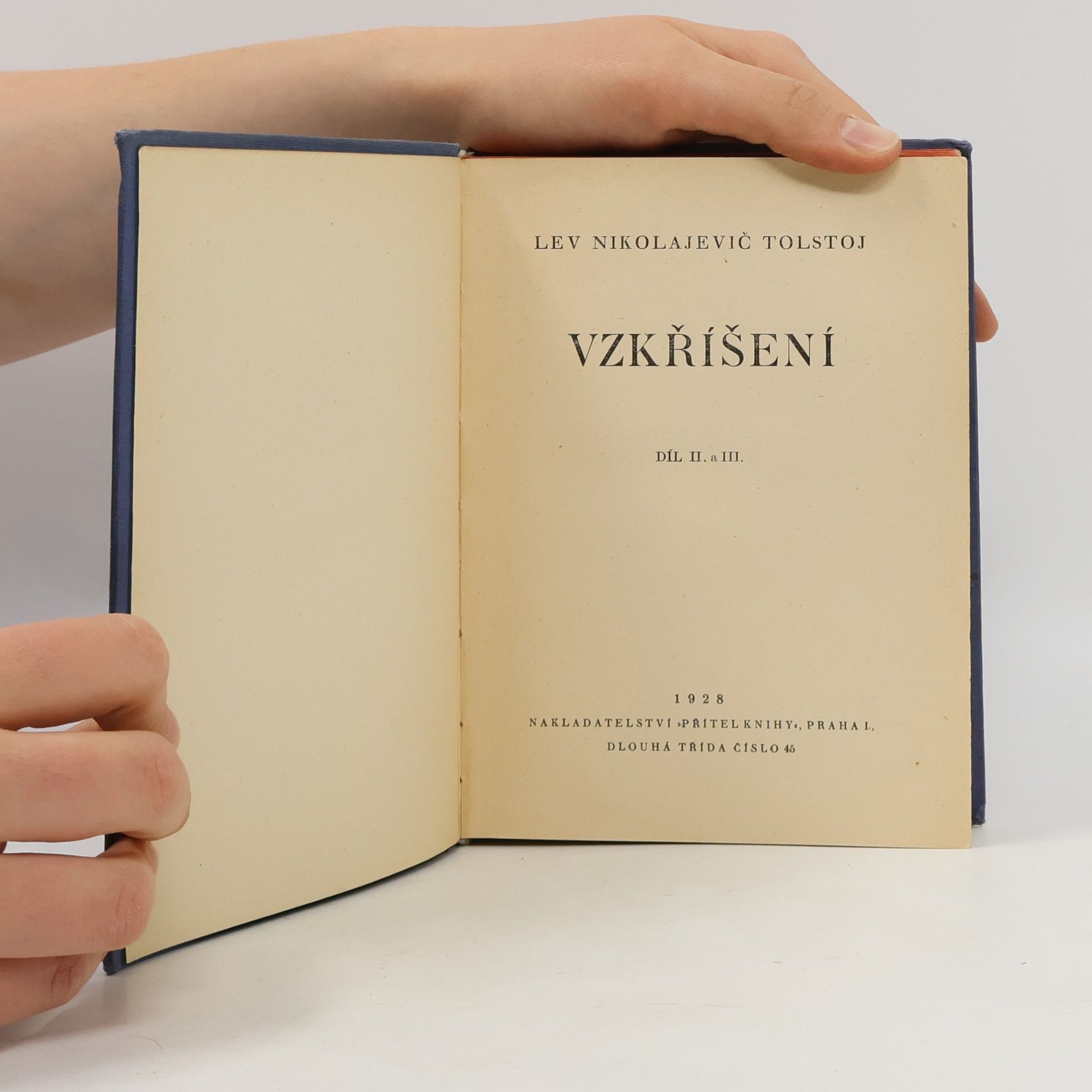 Lev Nikolajevič Tolstoj Vzkříšení II. a III.