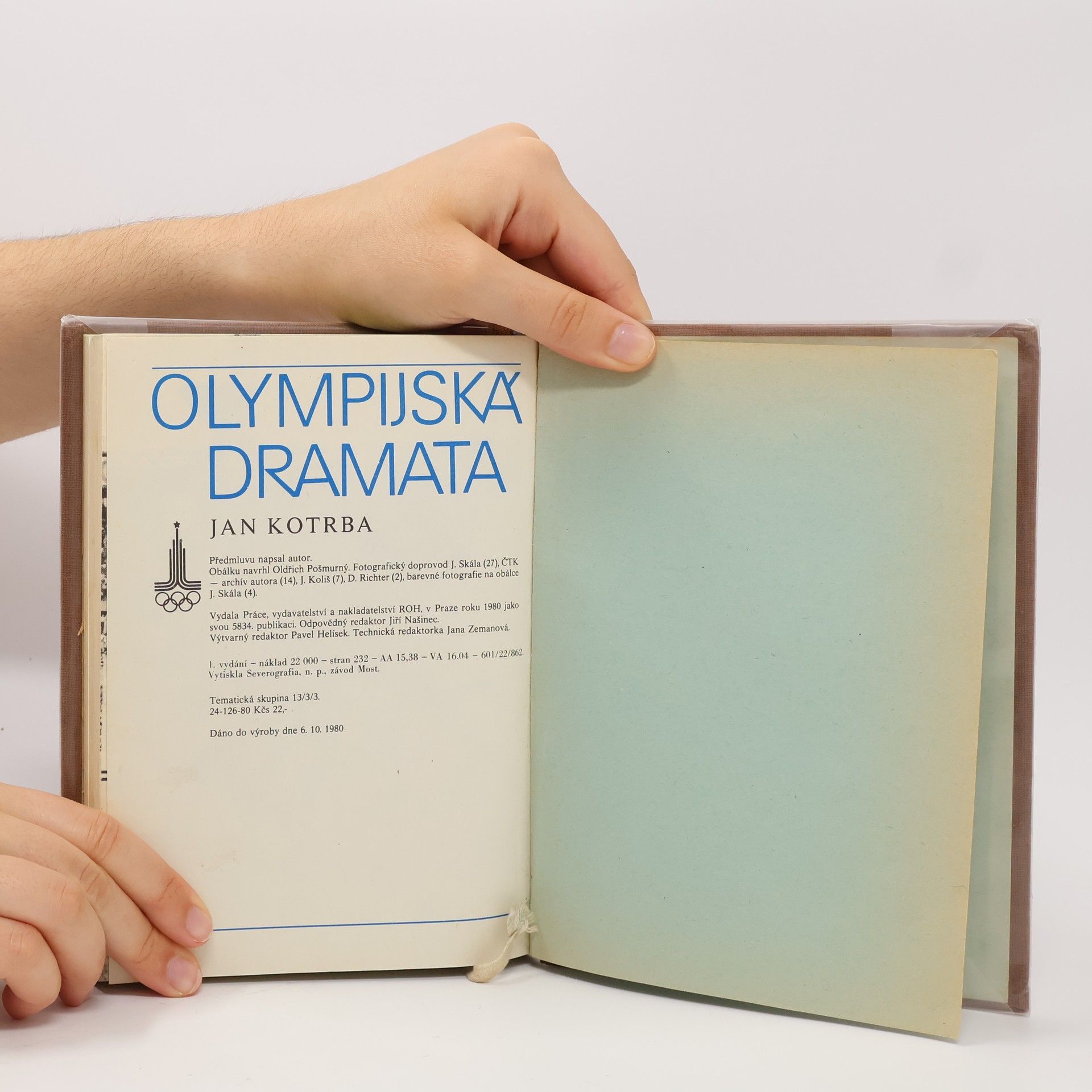 Jan Kotrba Olympijská dramata