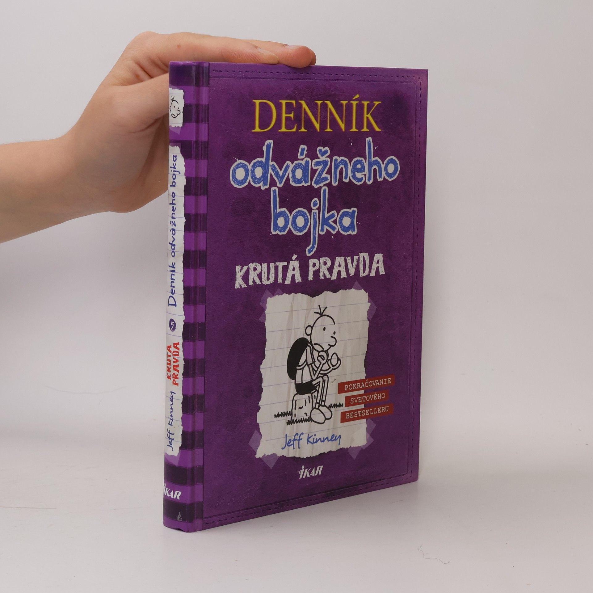 Jeff Kinney Denník odvážneho bojka 5. Krutá pravda
