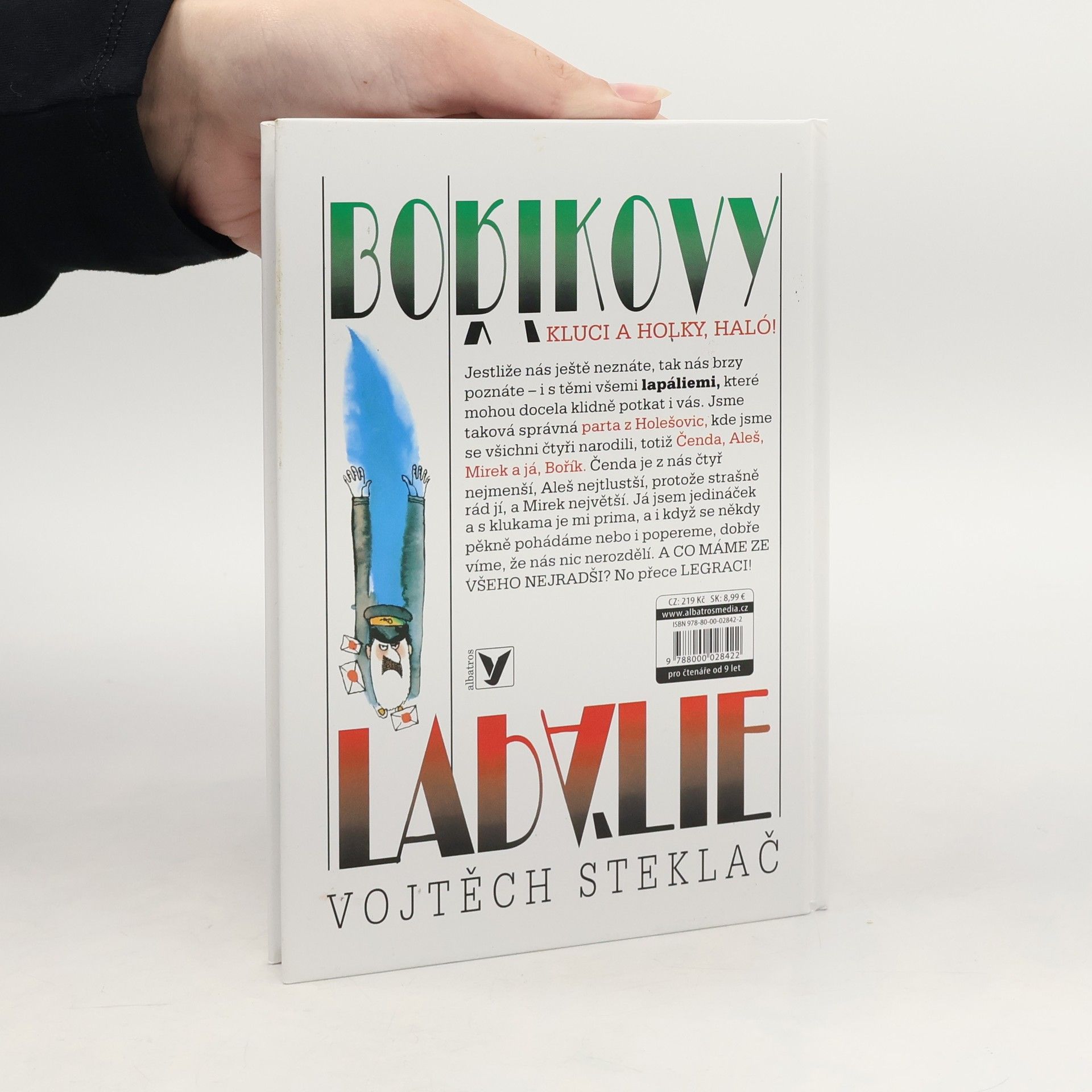 Vojtěch Steklač Boříkovy lapálie