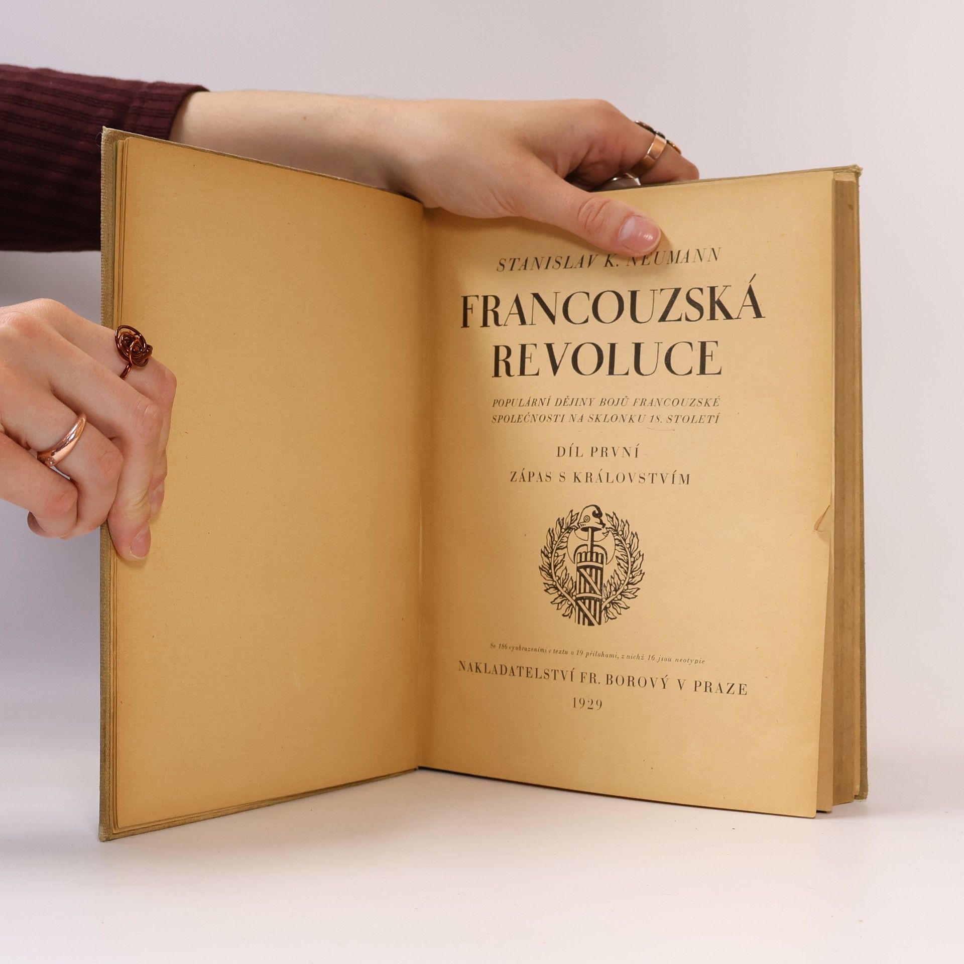 Stanislav Kostka Neumann Francouzská revoluce I.