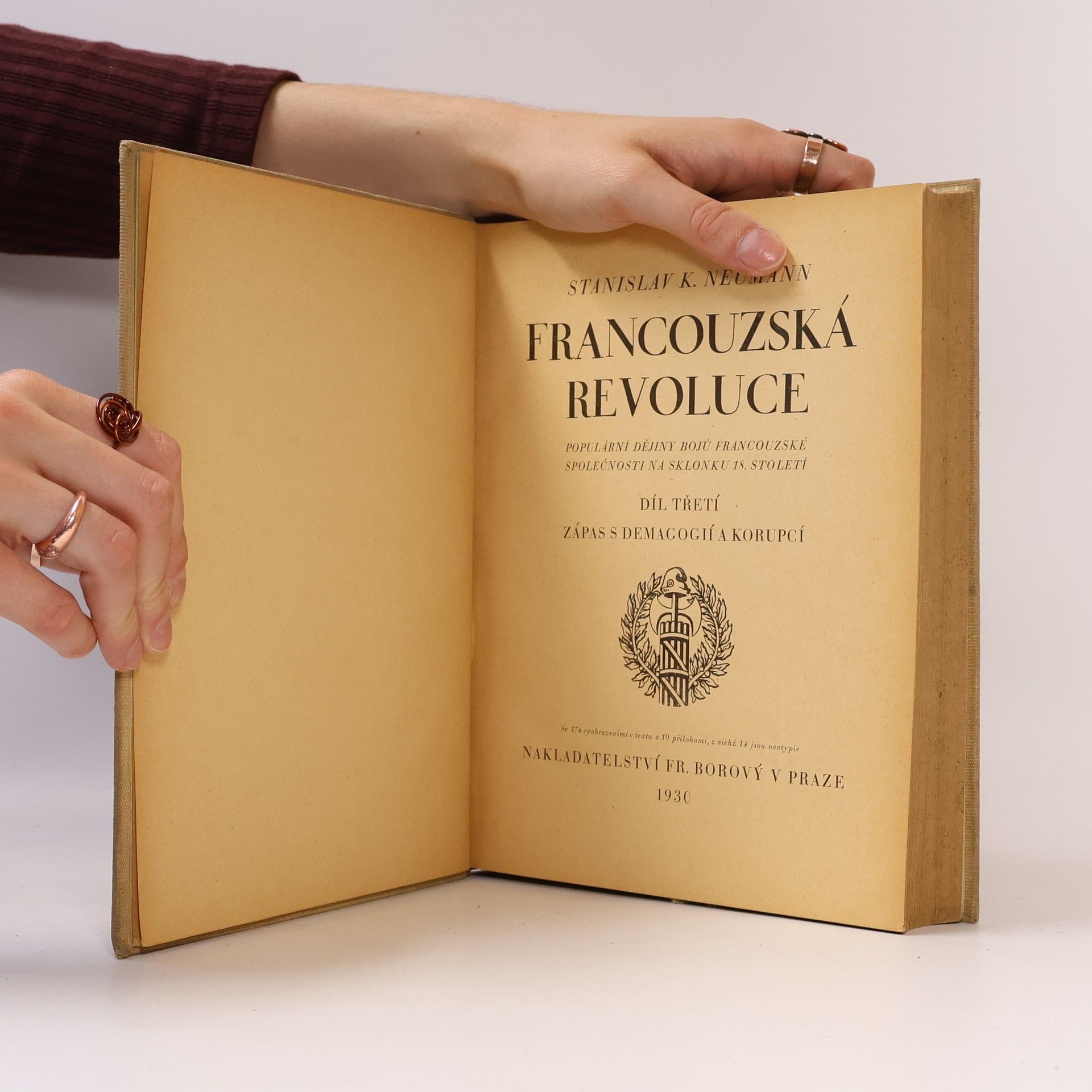 Stanislav Kostka Neumann Francouzská revoluce III