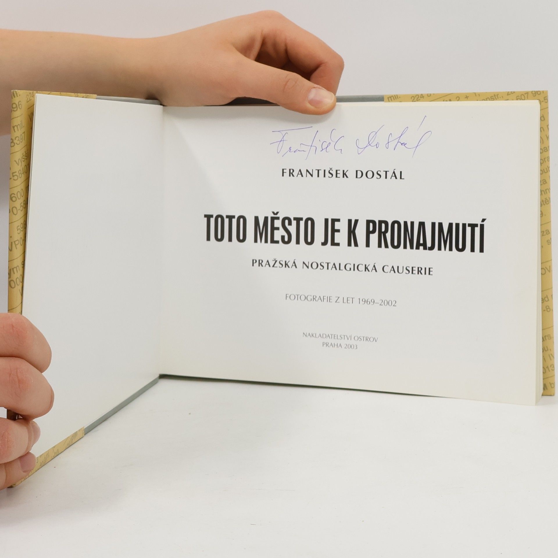 František Dostál Toto město je k pronajmutí